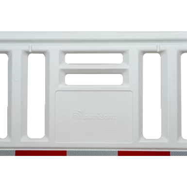 Absperrschrankengitter Evolution, 2 m, RA2, mit Leuchtenstutzen – VPE 10 St.