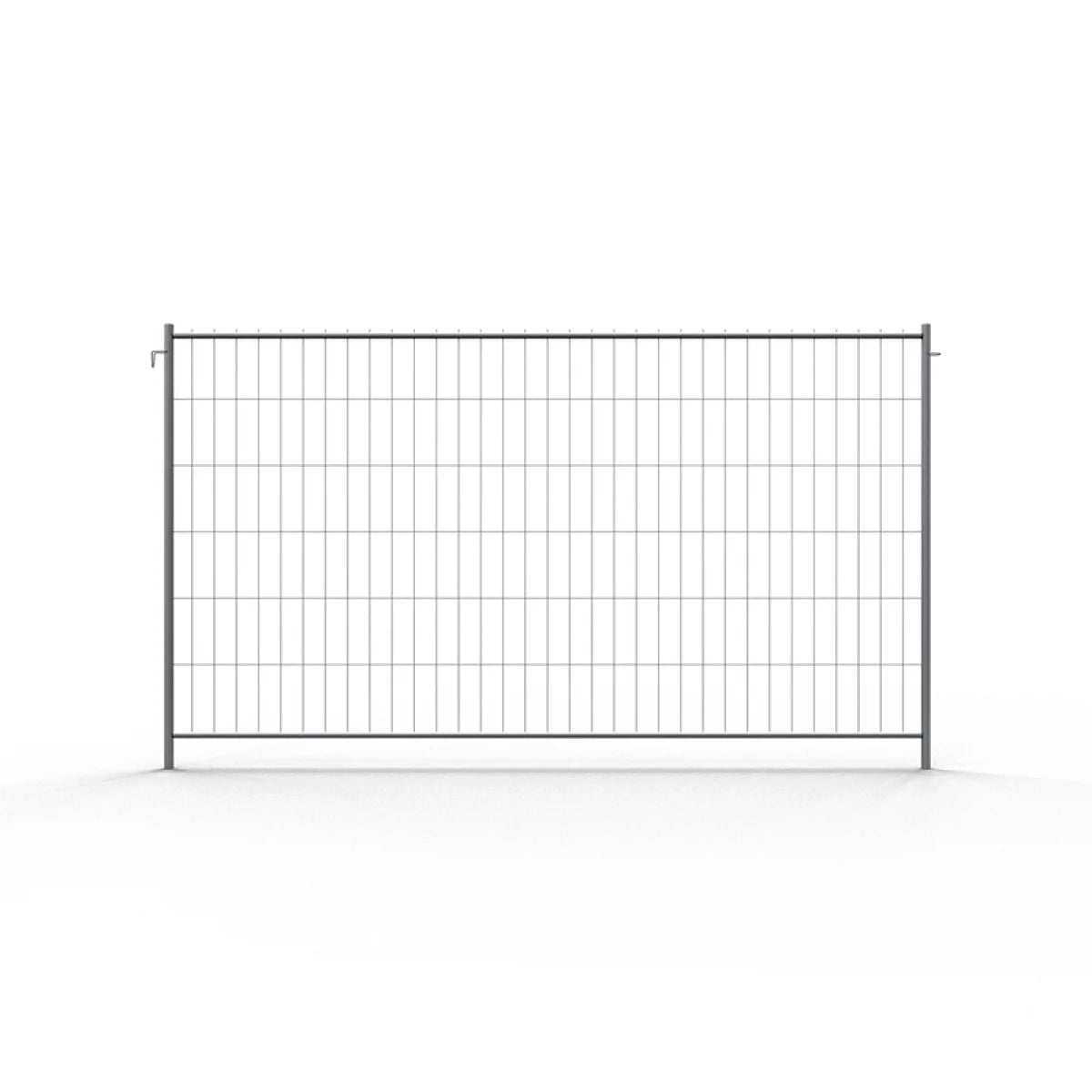 Bauzaun Klassisch, Draht ø 3,0/2,5 - Masschung 100x300 - Rohr 40/27