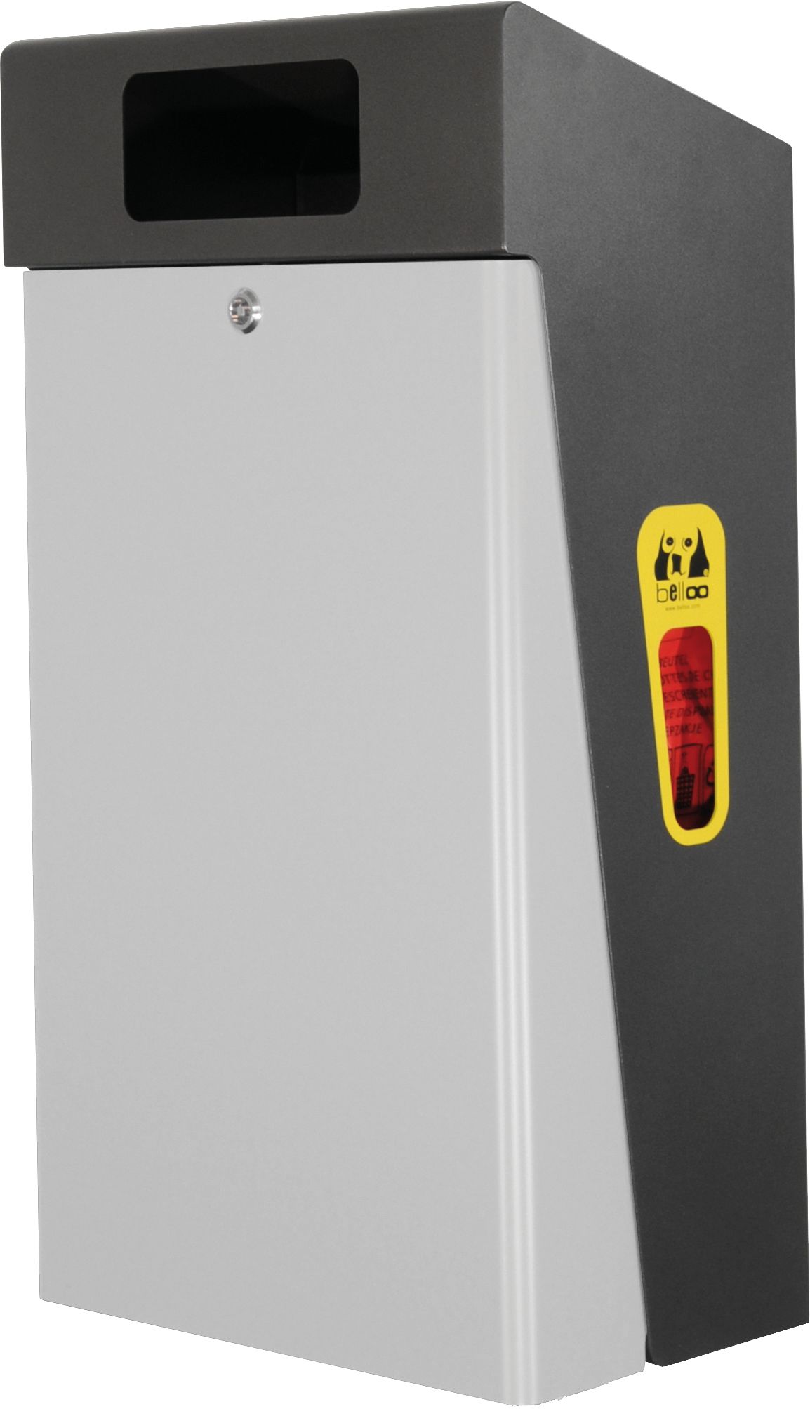 Hundetoilette belloo combi sevi 60 Inox microlon / anthrazit