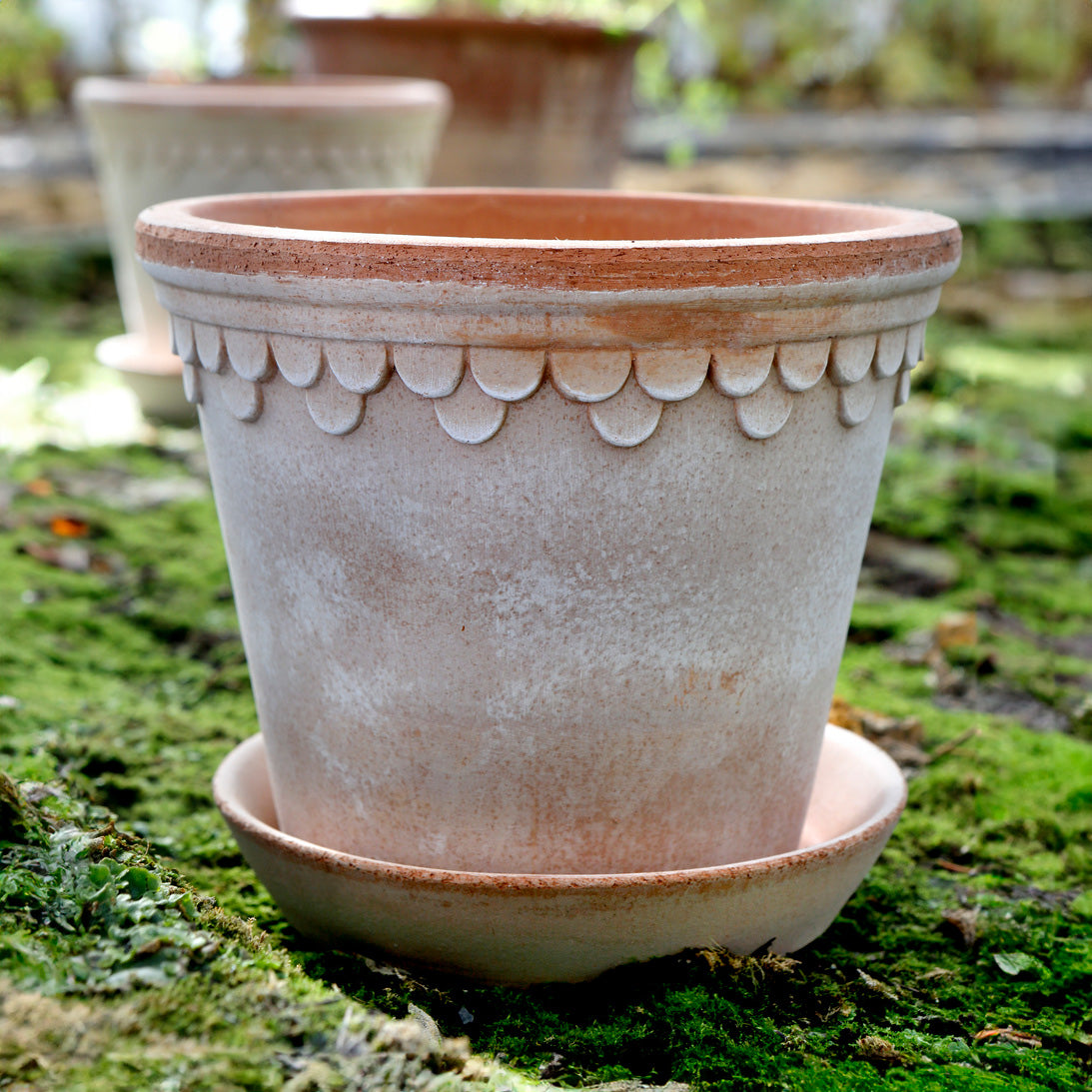 Copenhagen Ø18 Planter & Saucer