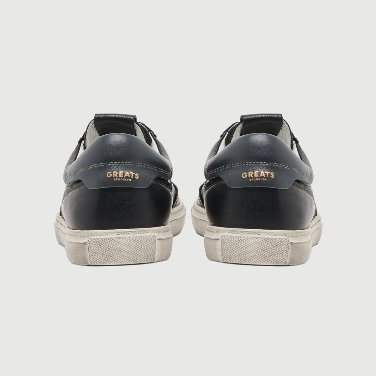 The Charlie Distressed - Black Grey