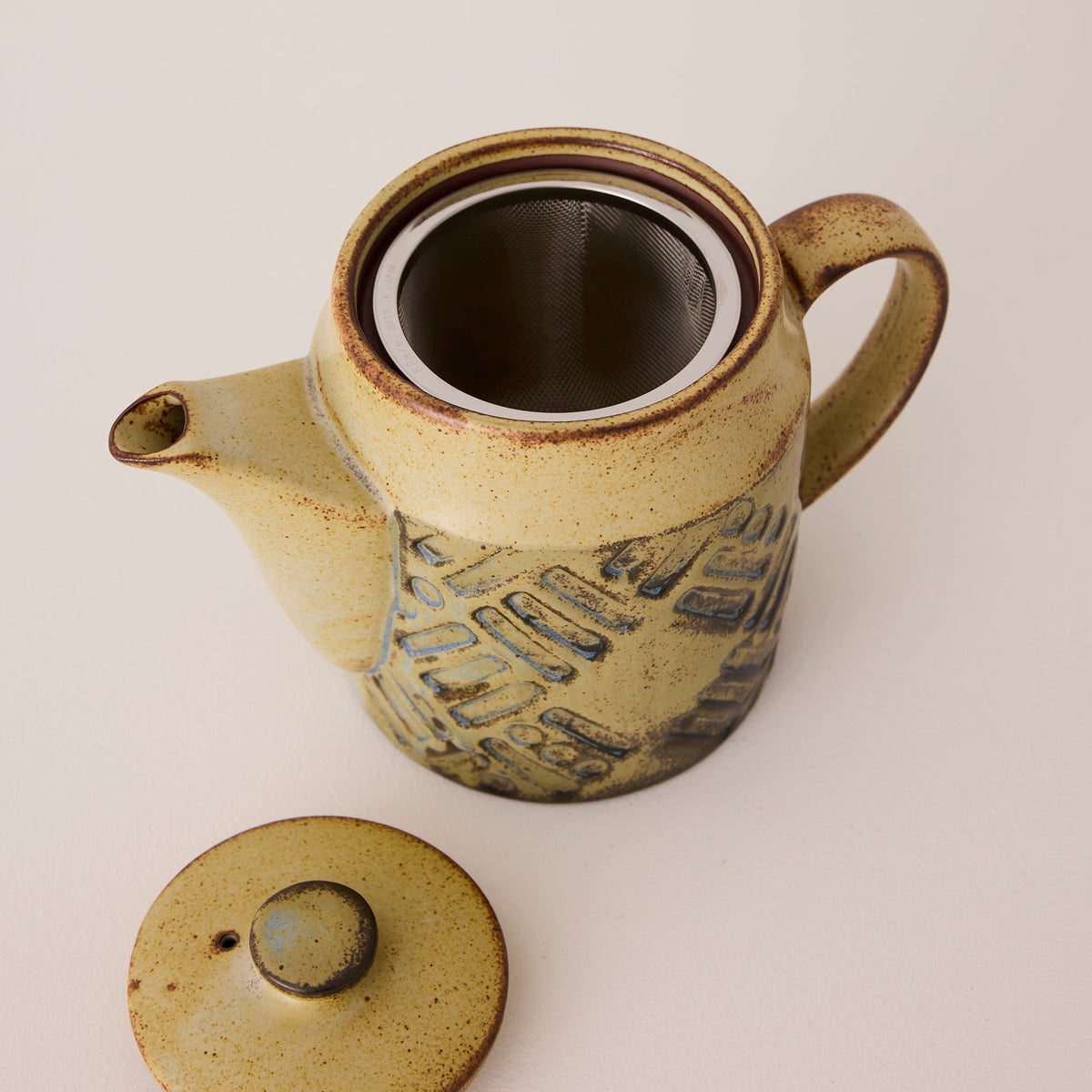 Textured Ceramic Teapot