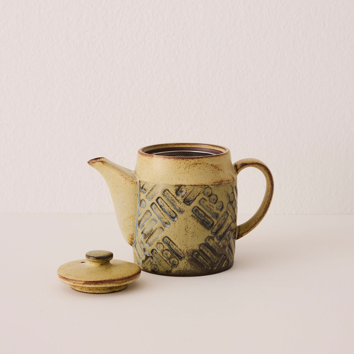 Textured Ceramic Teapot
