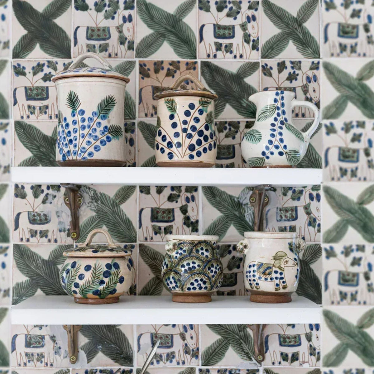 Dotty Vine Sugar Jar