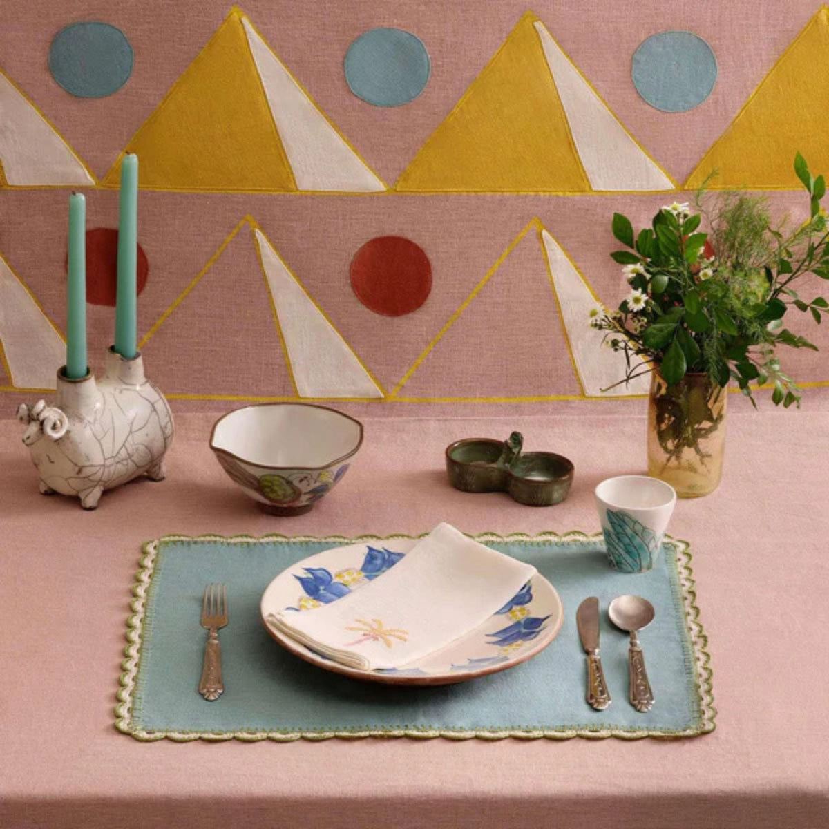 Scallop Placemat - Set of 2
