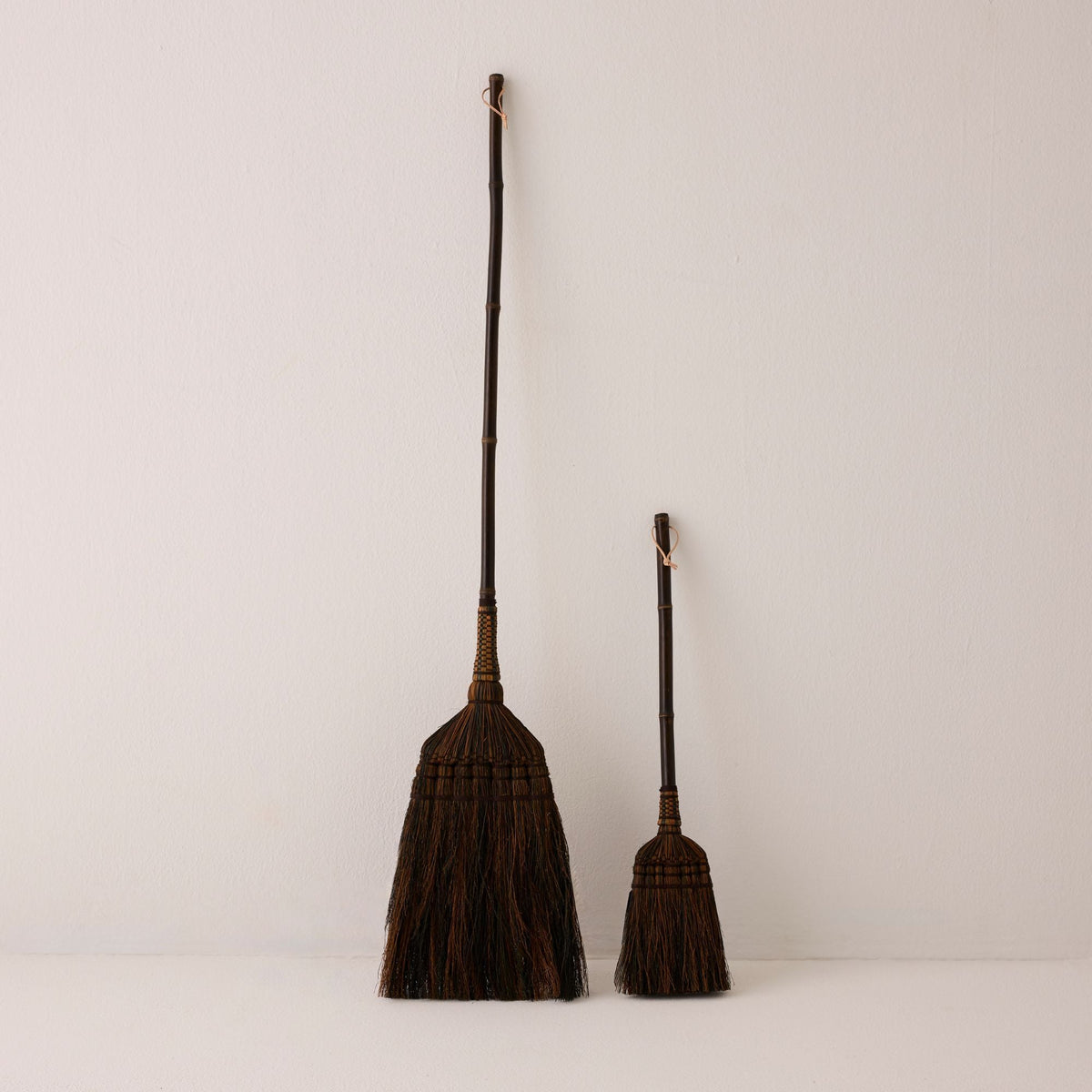 Bamboo Handle Kids Broom - Moss