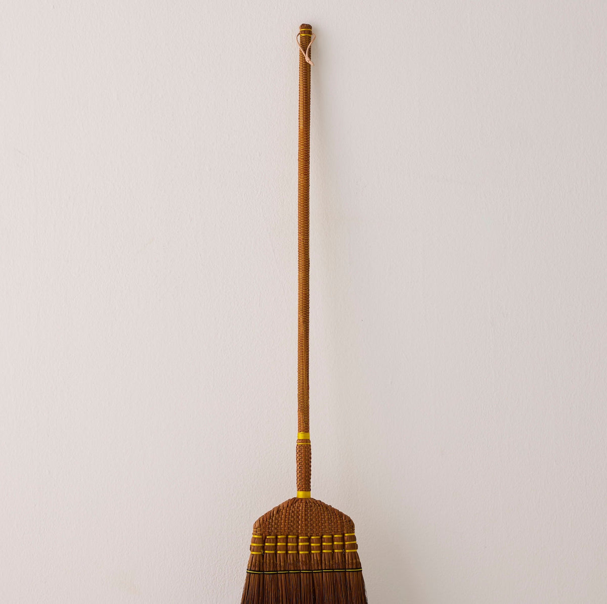 Heritage Wrapped Bamboo Handle Broom - Ginger