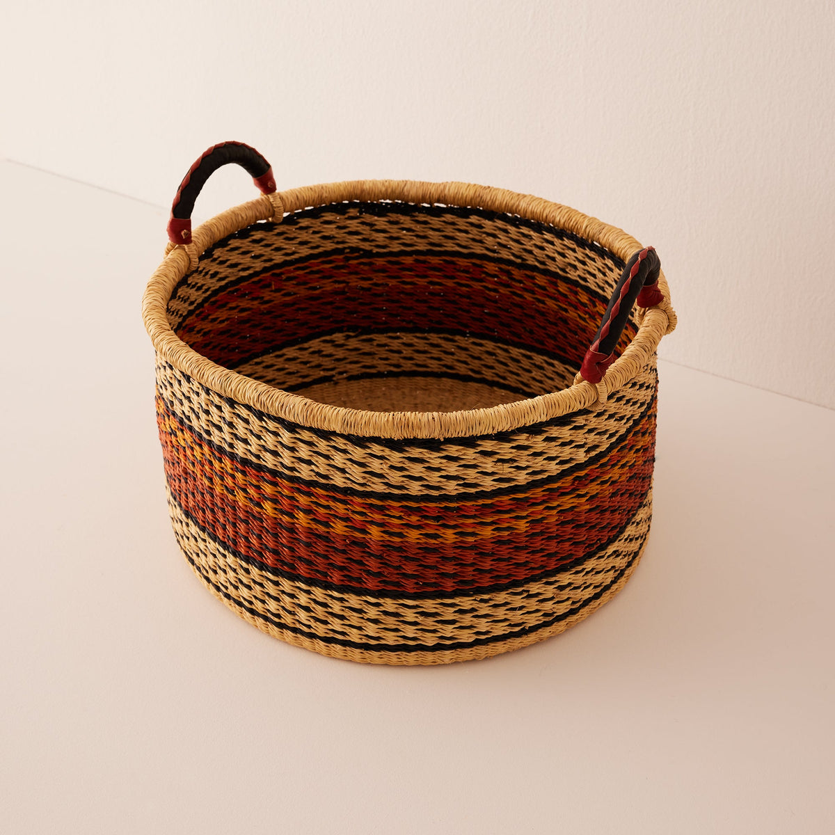 Small Woven Short Basket