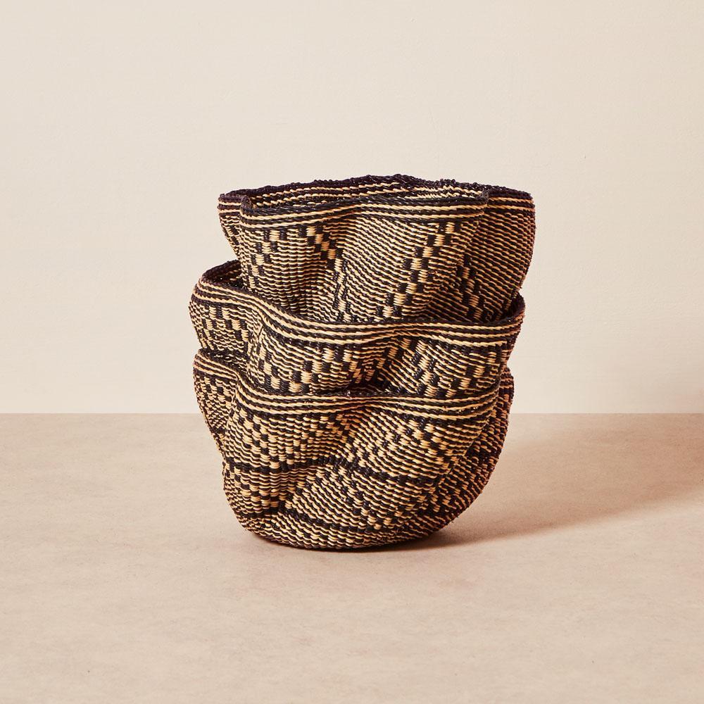 Mini Pakurigo Wave Decor Basket