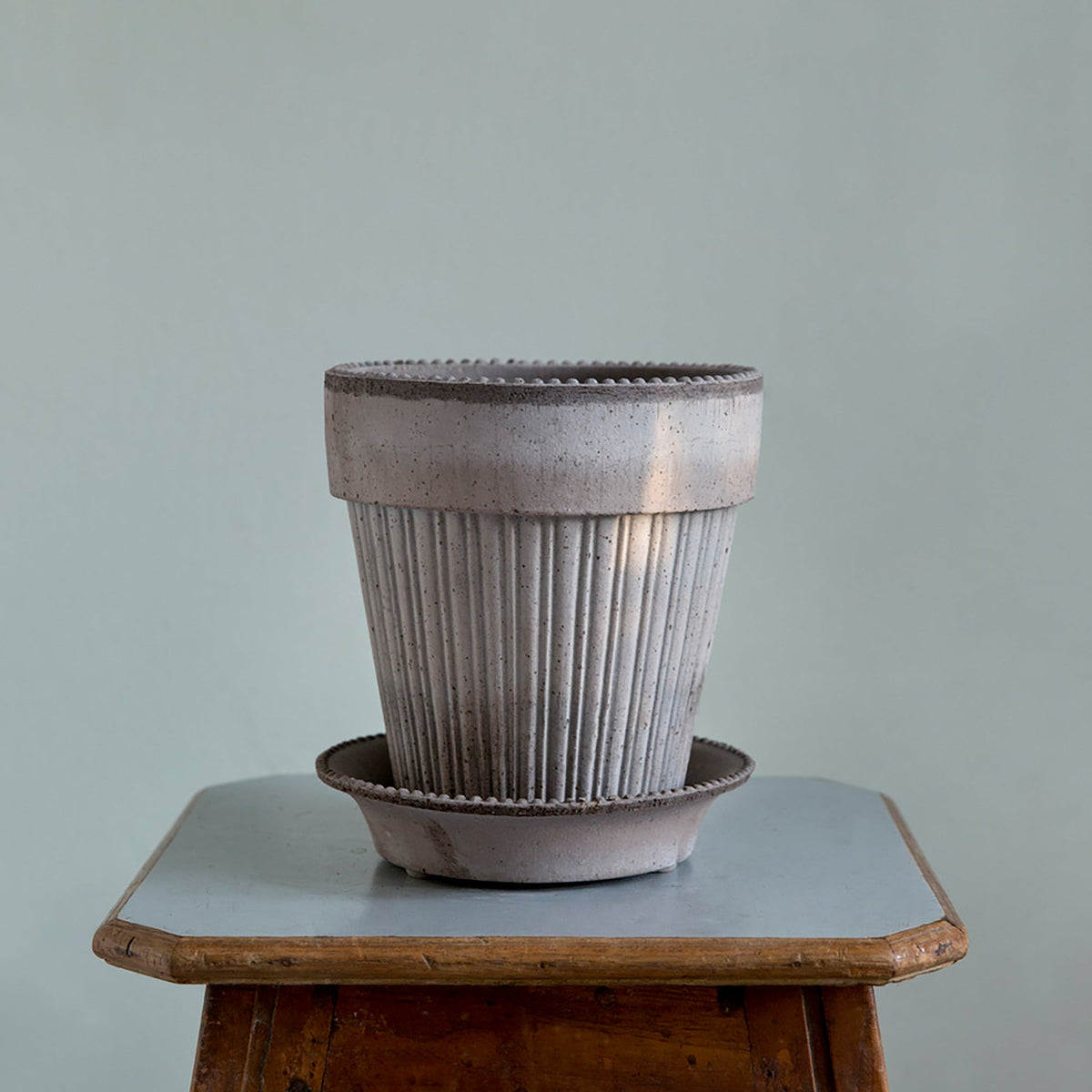 Simona Ø18 Planter & Saucer Gift Set