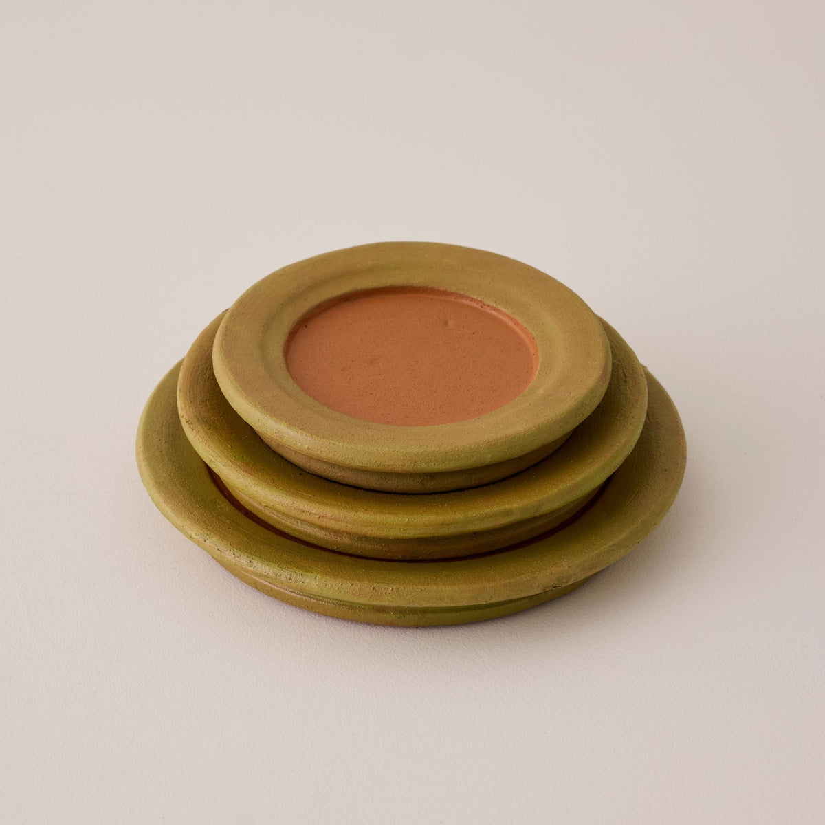 Aged Terracotta Saucer - 2X-Large