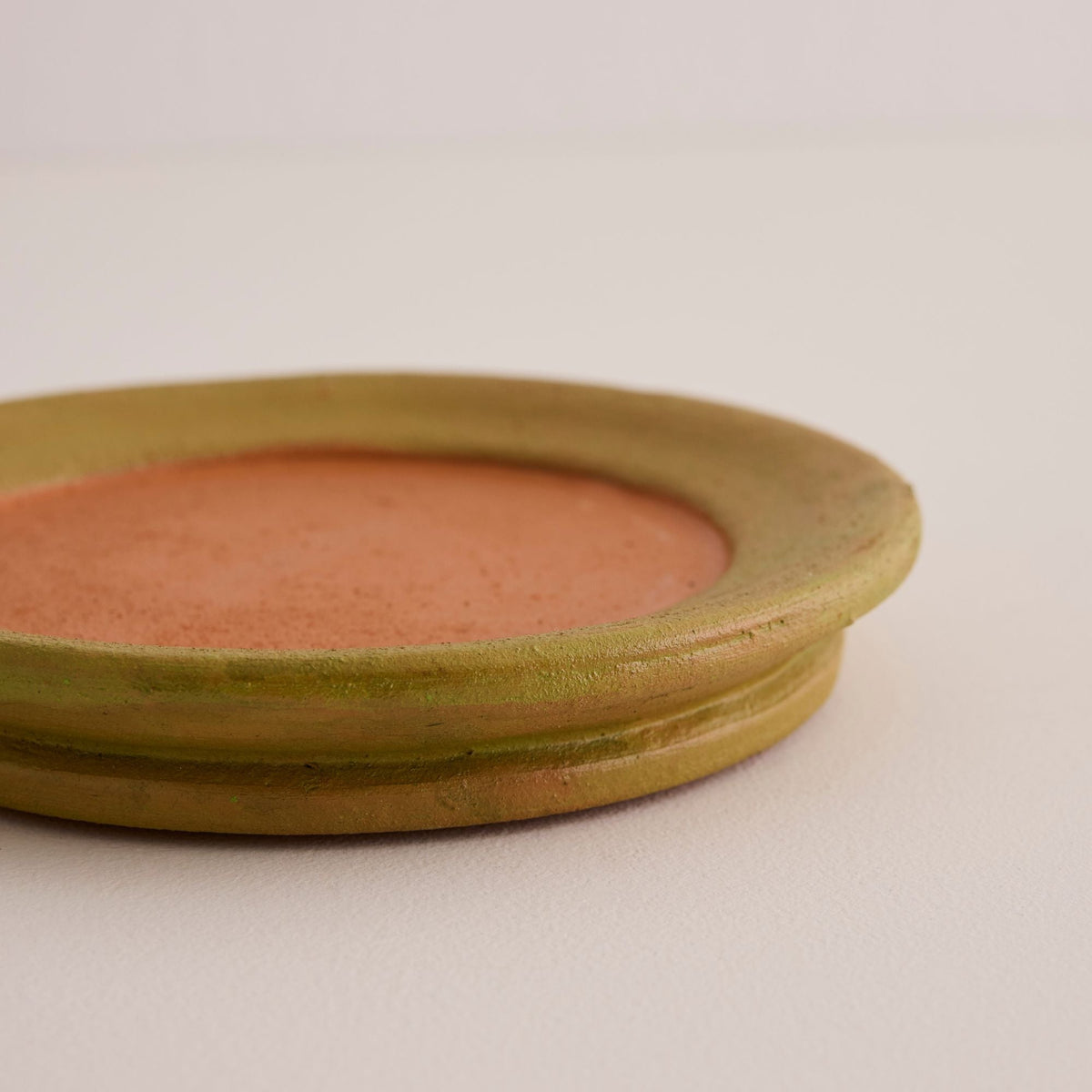 Aged Terracotta Saucer - X-Small