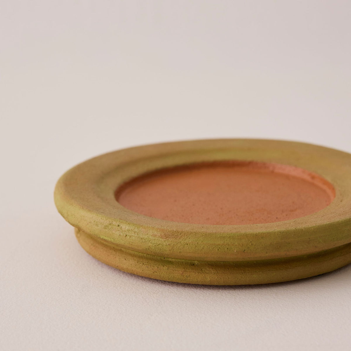 Aged Terracotta Saucer - X-Small