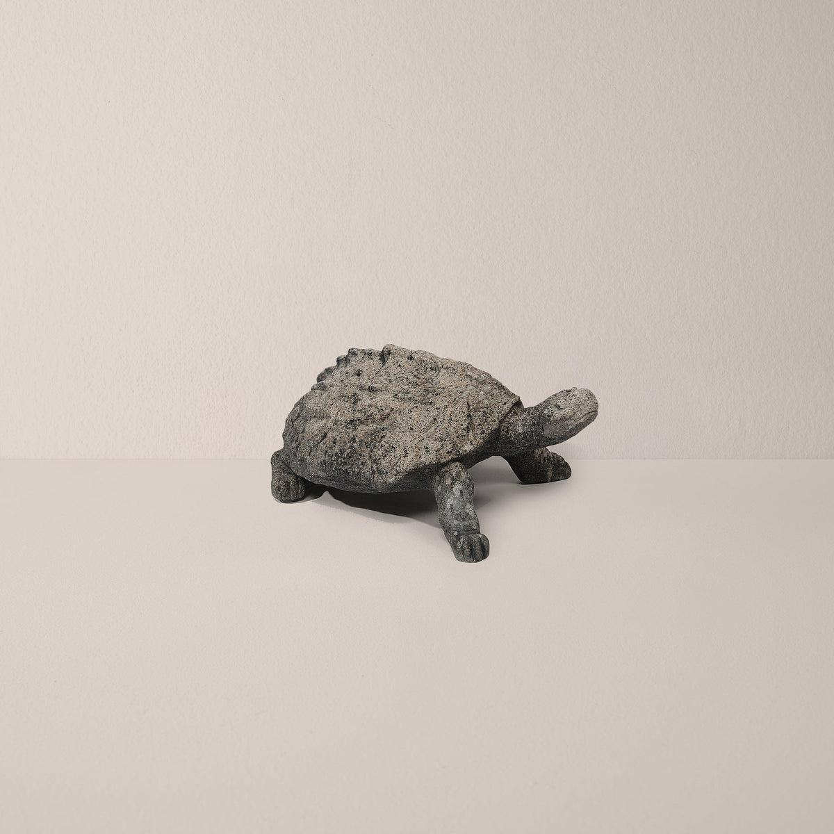 Cast Stone Aged Garden Turtle Statue
