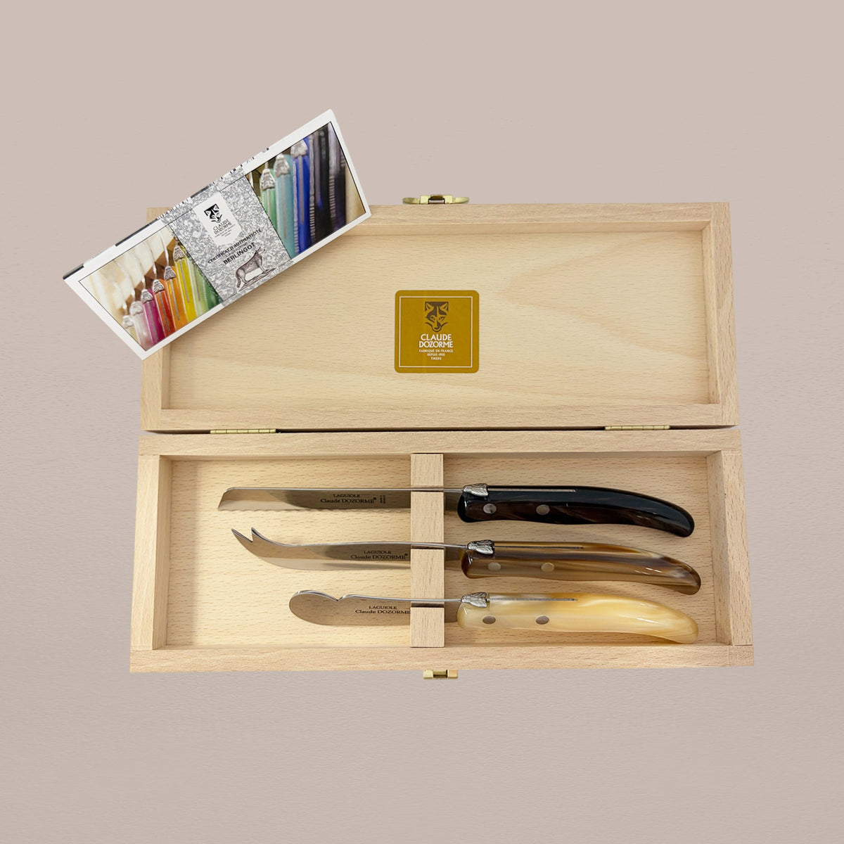 3-Piece Cheese Knife Set - Cafe Melange