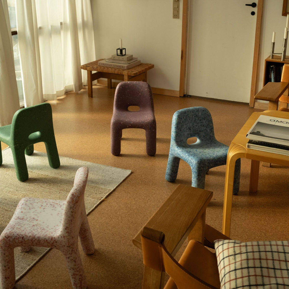Charlie Chair - Limited Edition - Mulberry