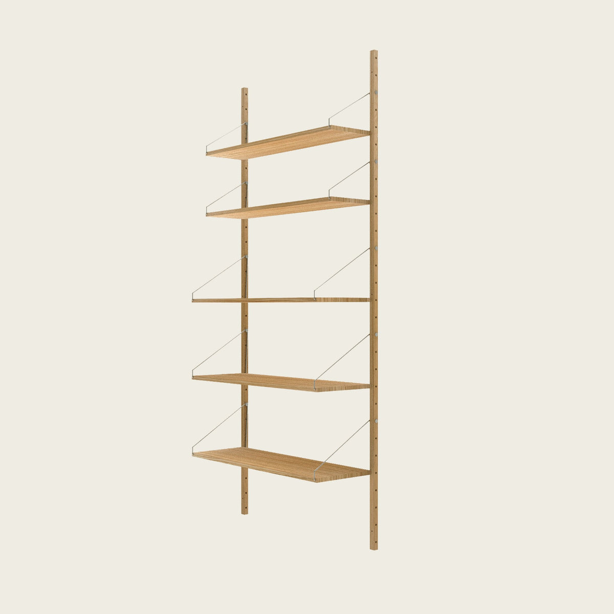 Shelf Library Natural | Single Section