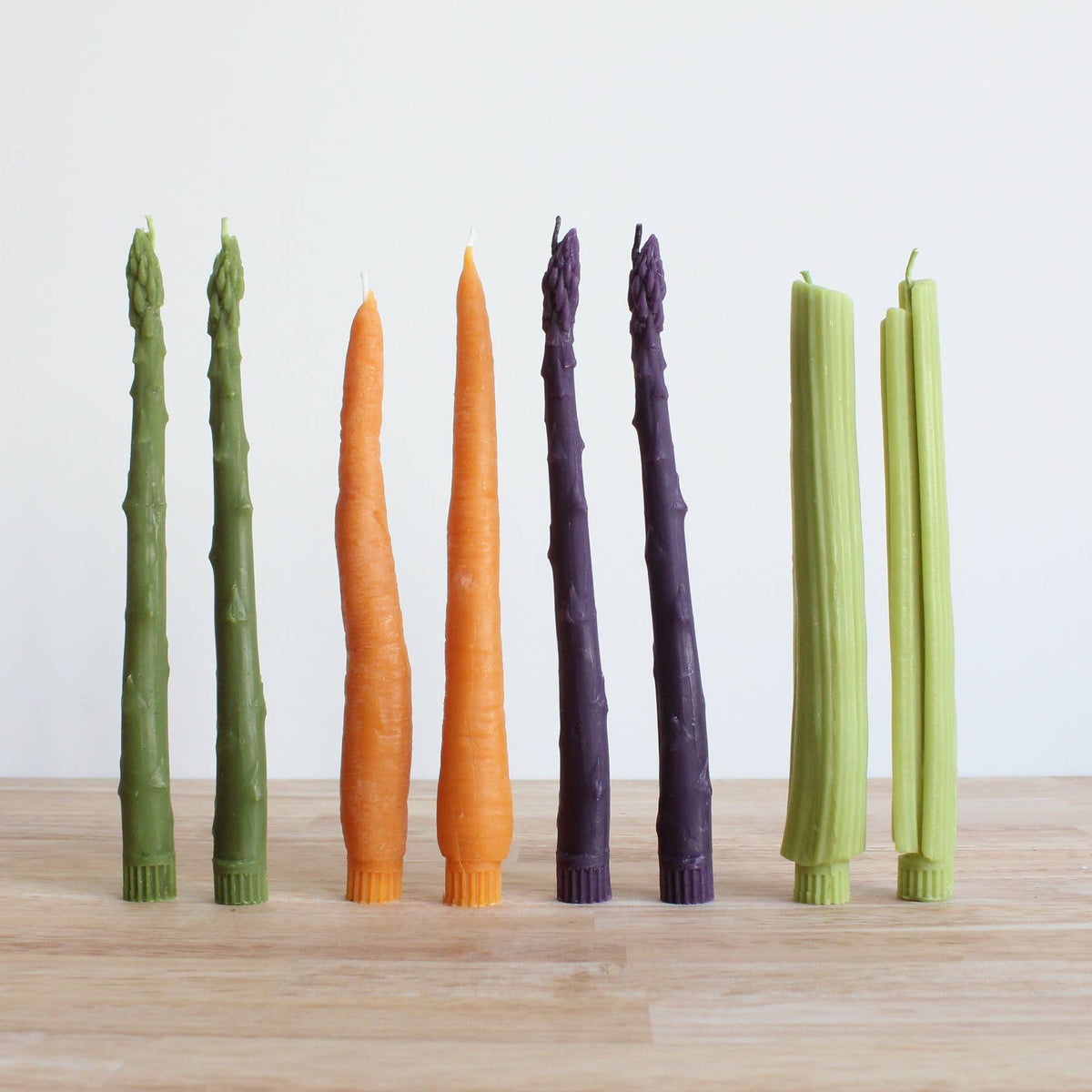 Carrot Candles - Set of 2
