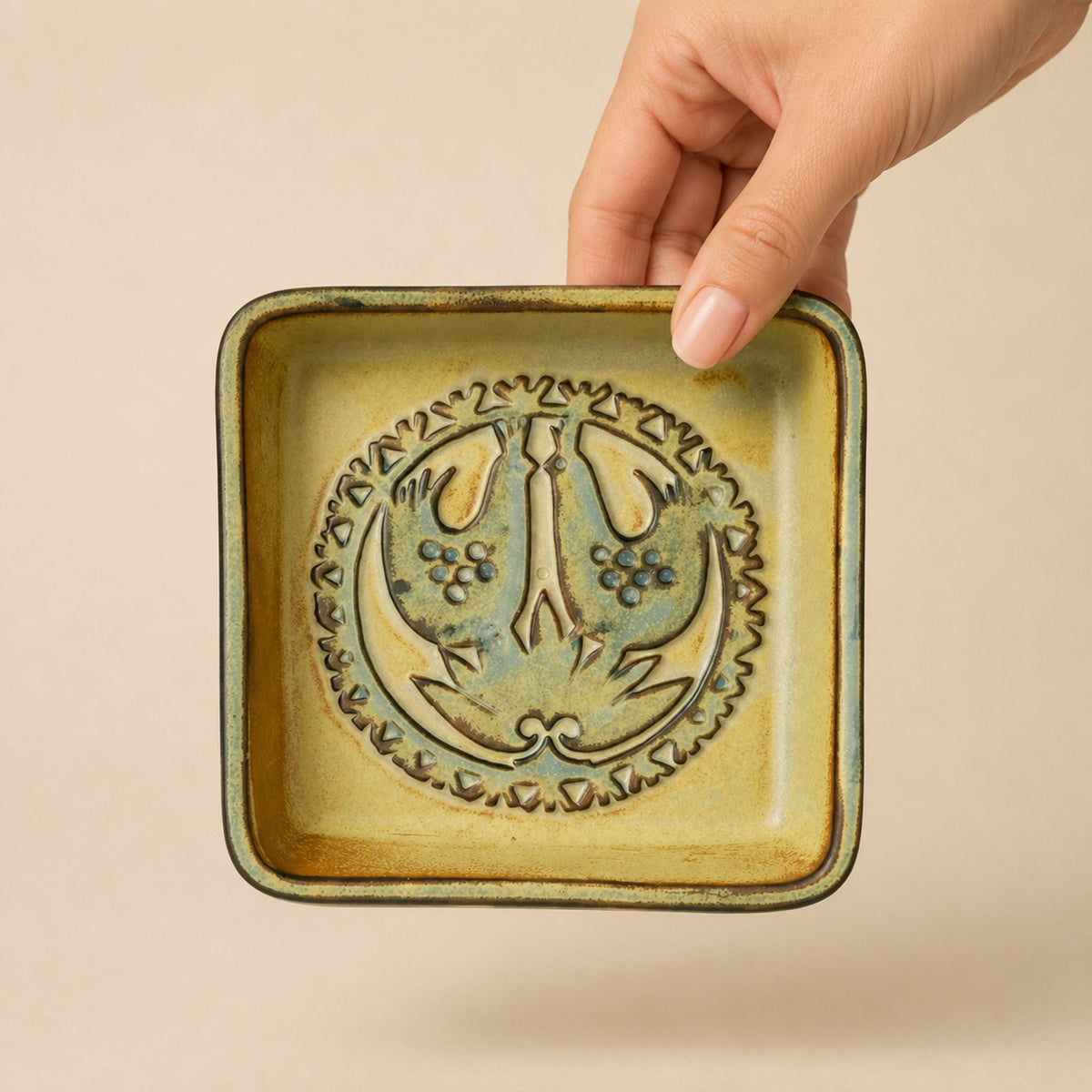 Lovebirds Tray
