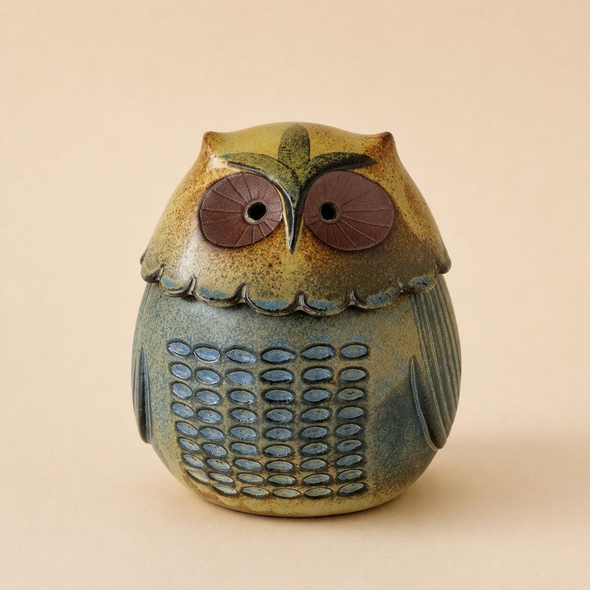 Ceramic Owl Box