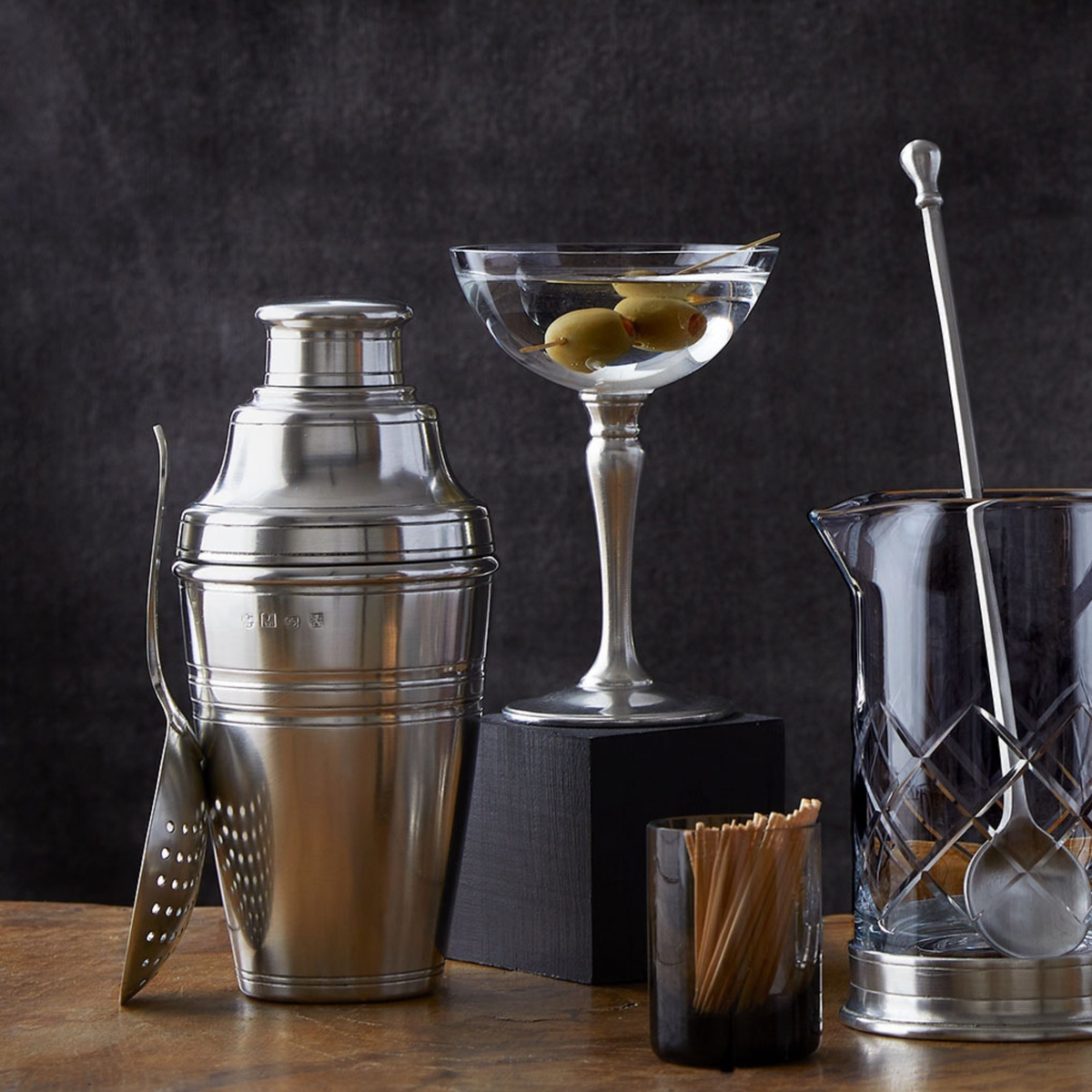 Pewter Cocktail Shaker