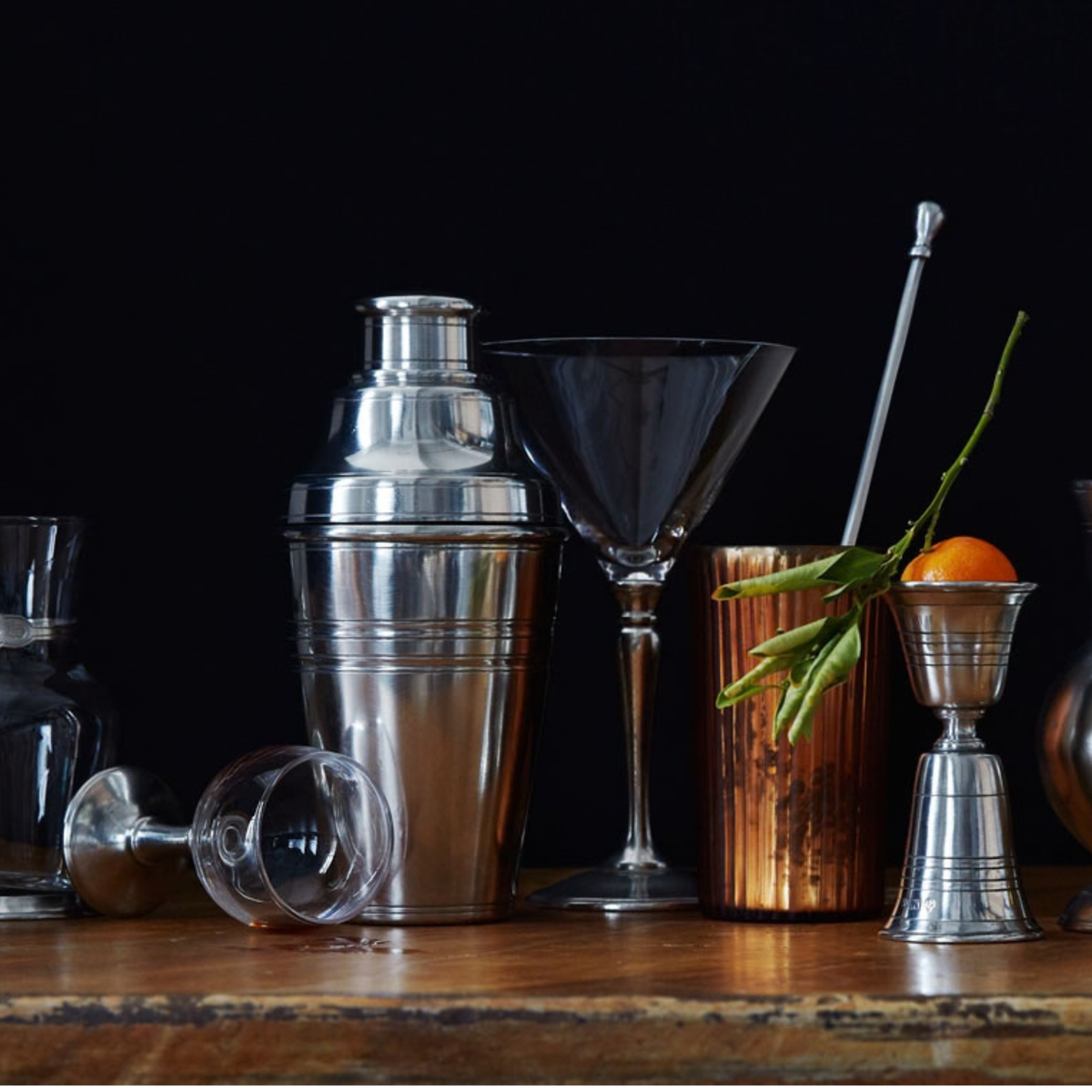 Pewter Cocktail Shaker