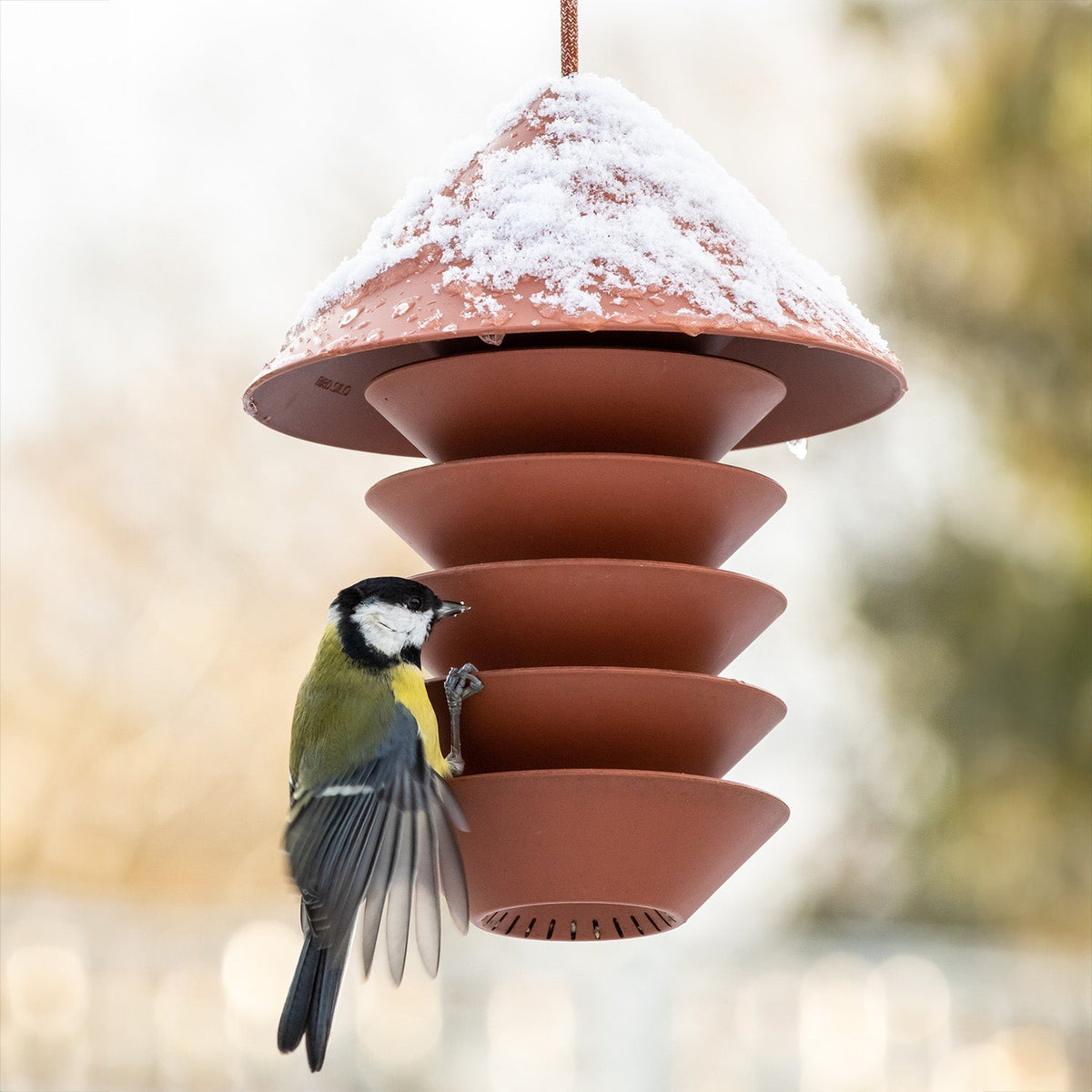 Silo Bird Feeder - Terracotta