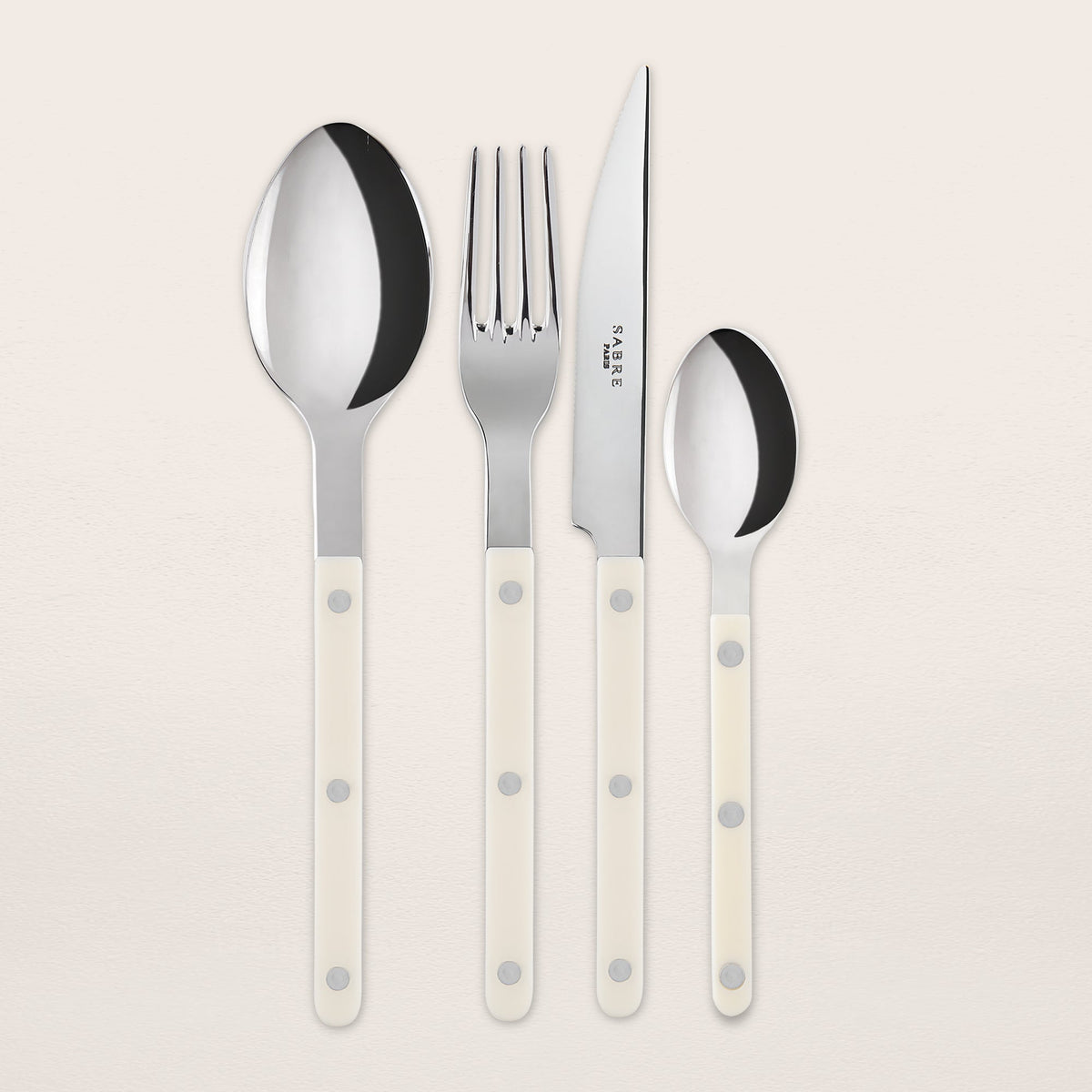 Bistrot Solid Flatware - Set of 4