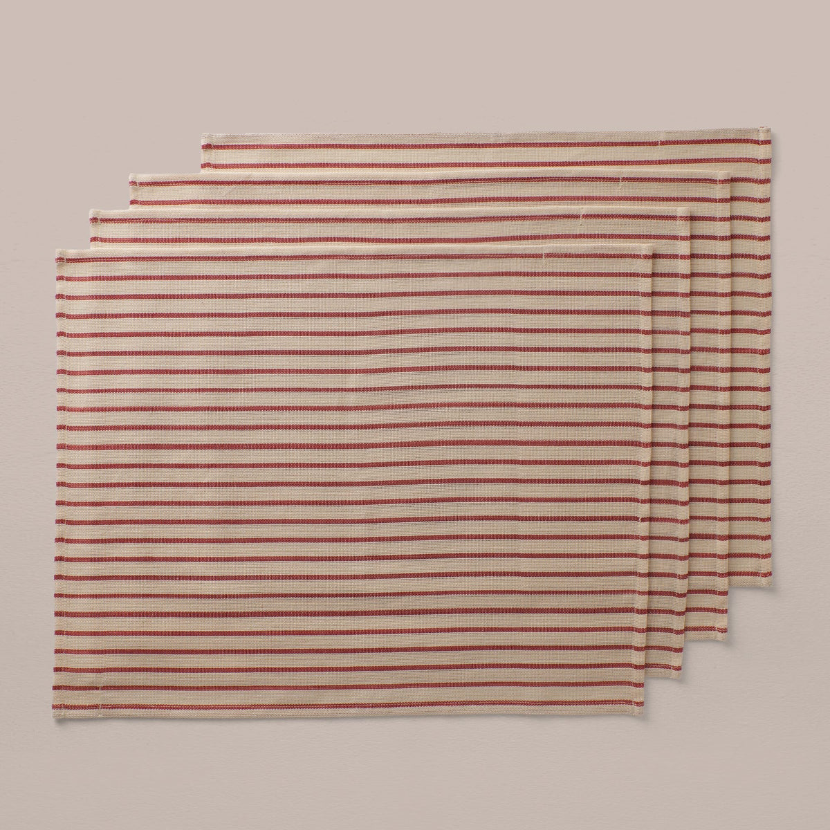 Hand-Dyed Cotton Placemats - Set of 4