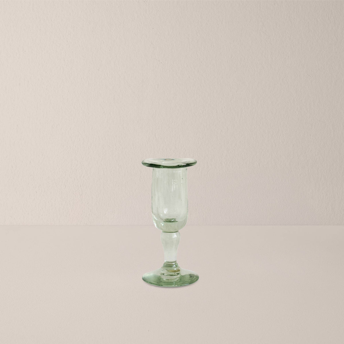Glass Petal Taper Candleholder - Small