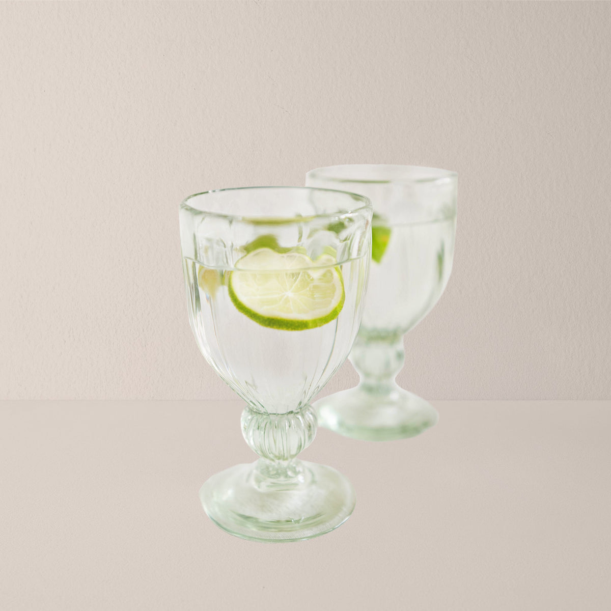 Petal Stemmed Wine Glass - Set of 2
