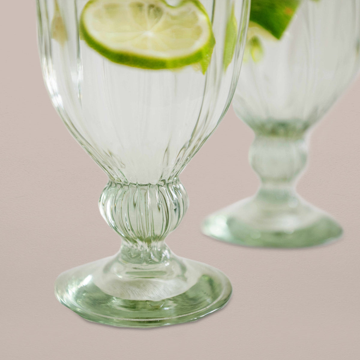 Petal Stemmed Wine Glass - Set of 2