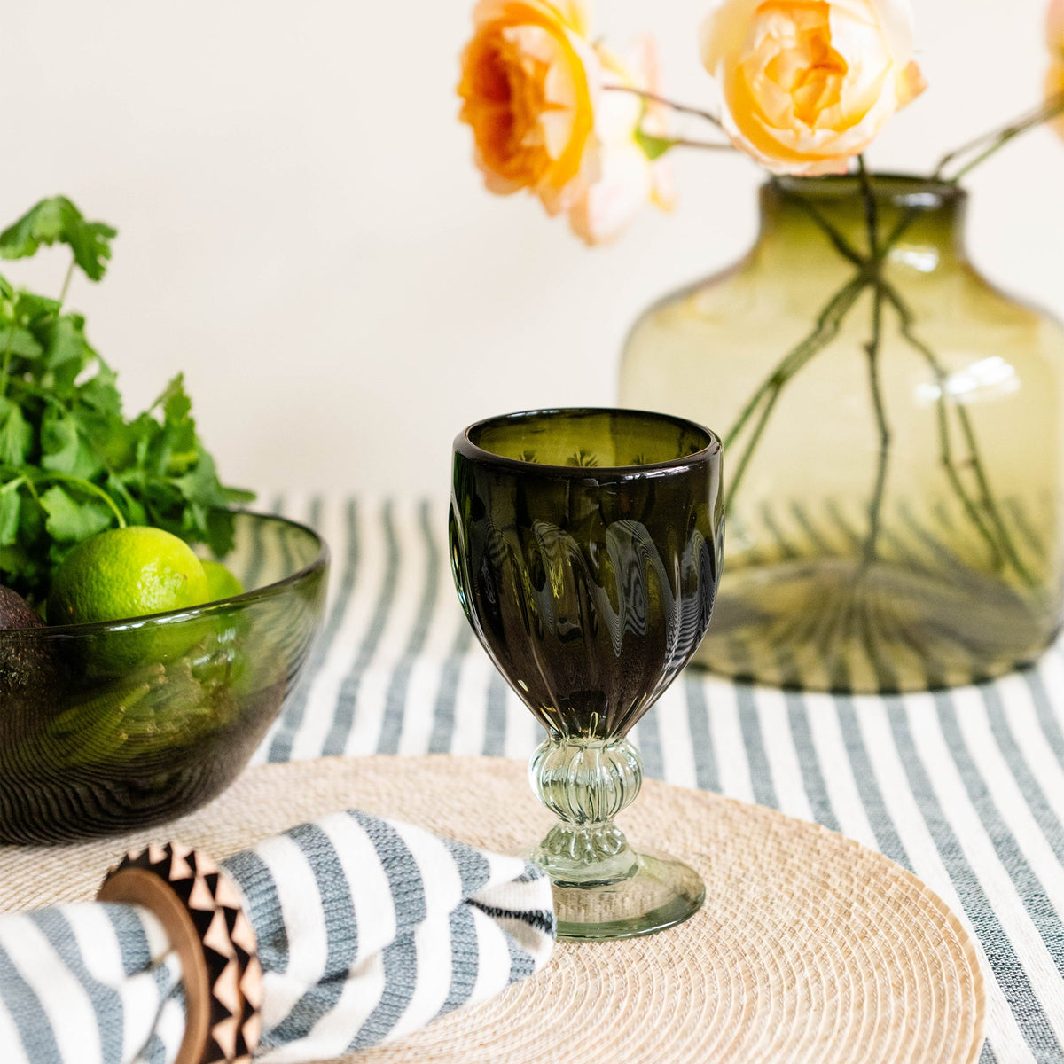 Petal Stemmed Wine Glass - Set of 2