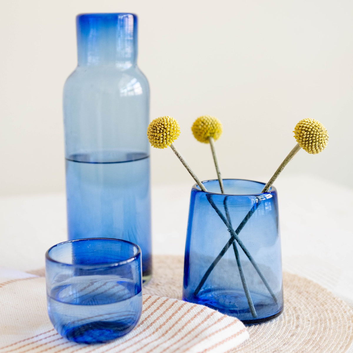 Optic Glass Tumblers - Set of 2