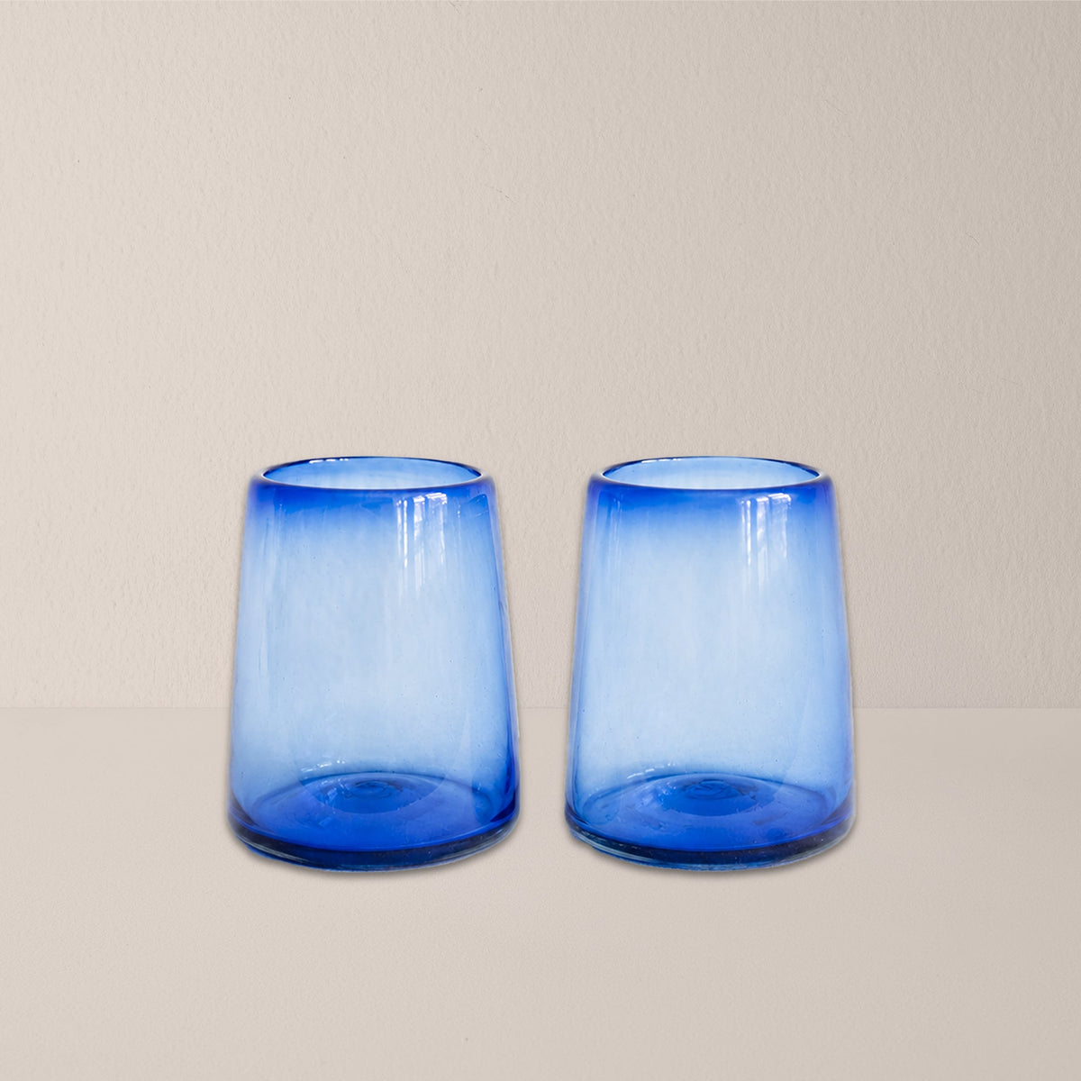 Optic Glass Tumblers - Set of 2