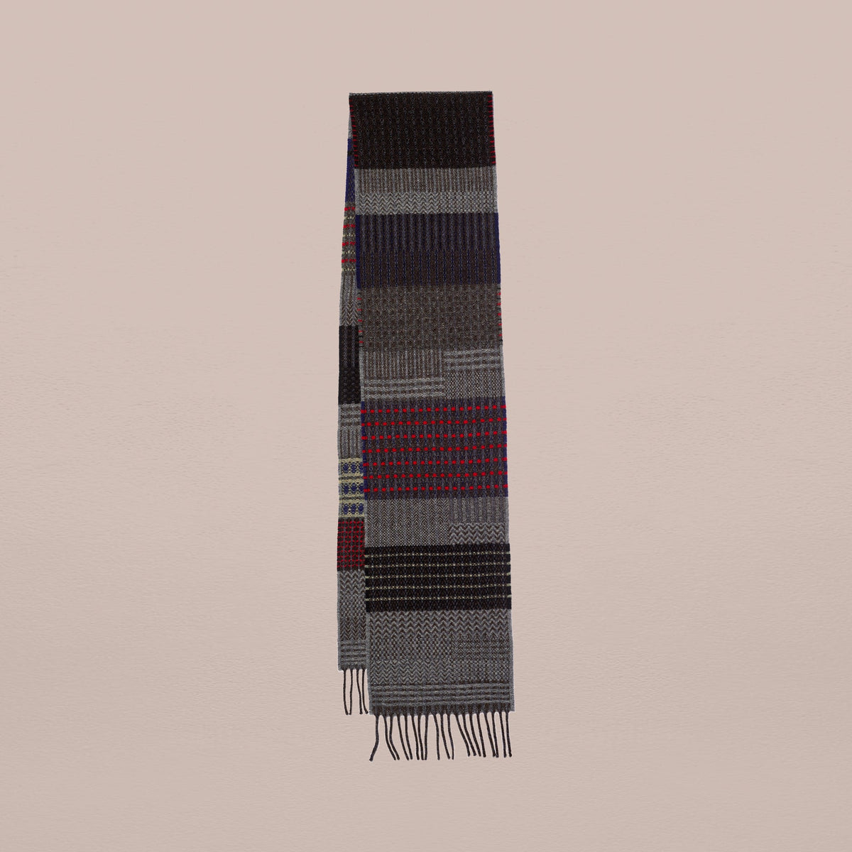 Merino Lambswool Walton Scarf - Woodpecker