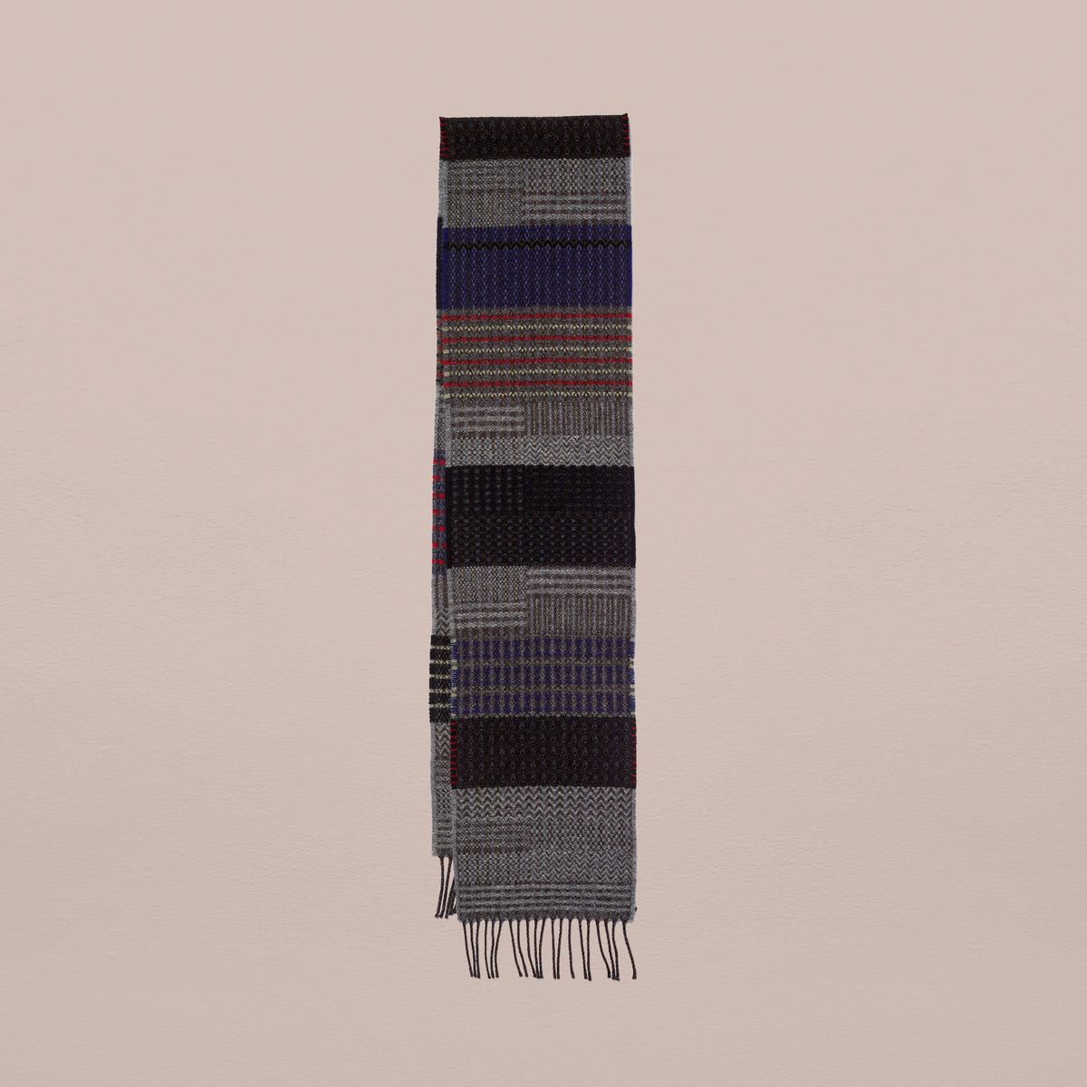 Merino Lambswool Walton Scarf - Woodpecker