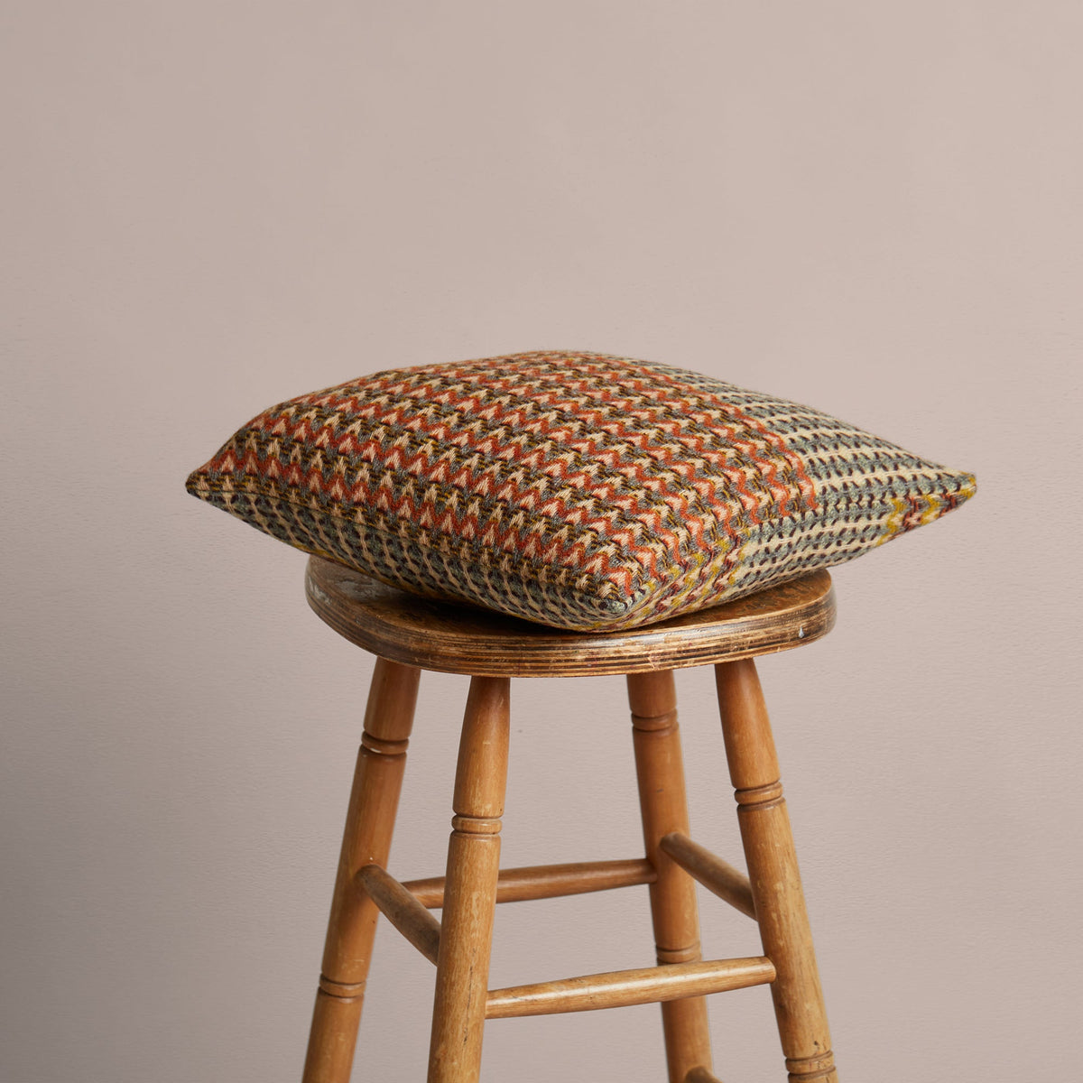 Shetland Wool Ripple Cushion Cover