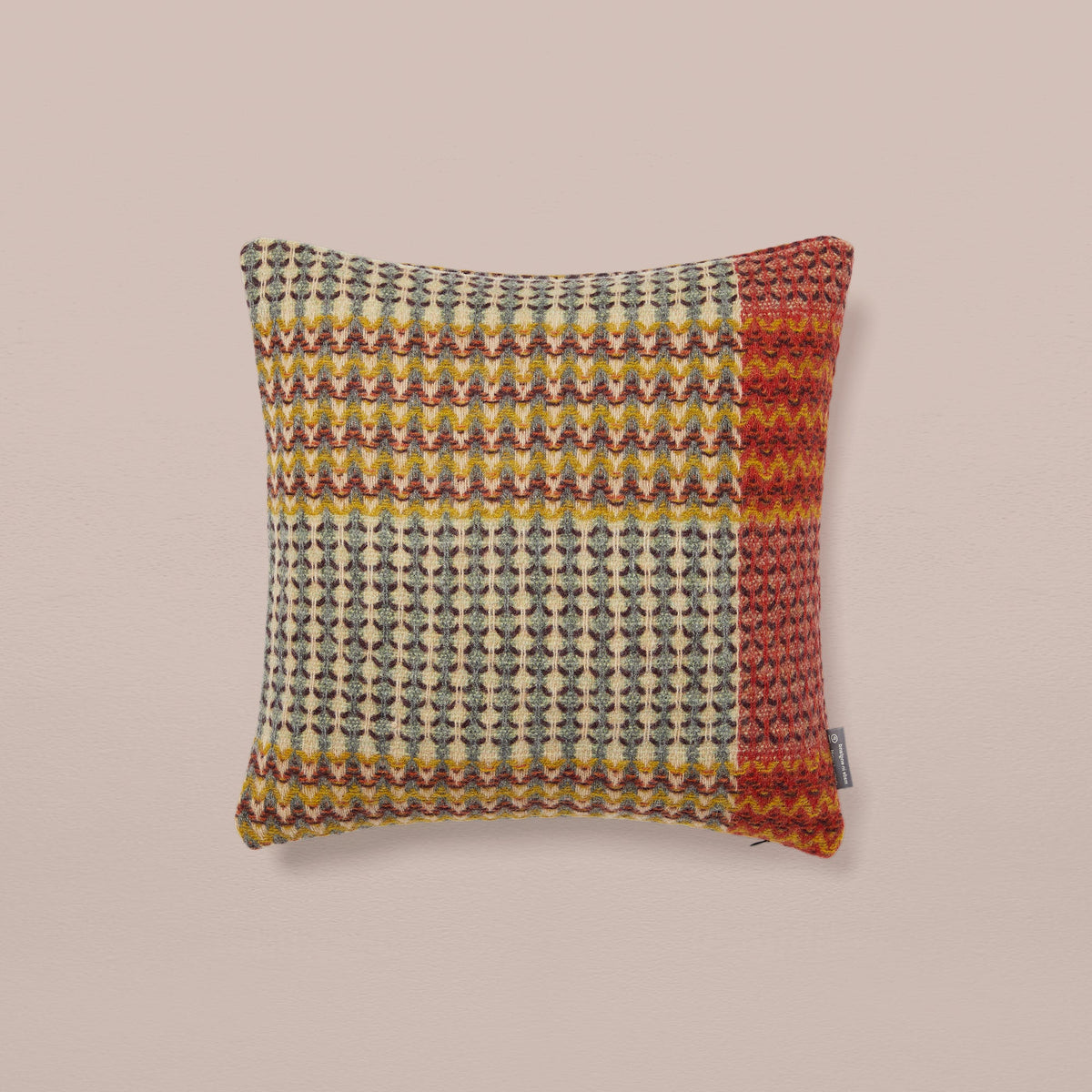 Shetland Wool Ripple Cushion Cover