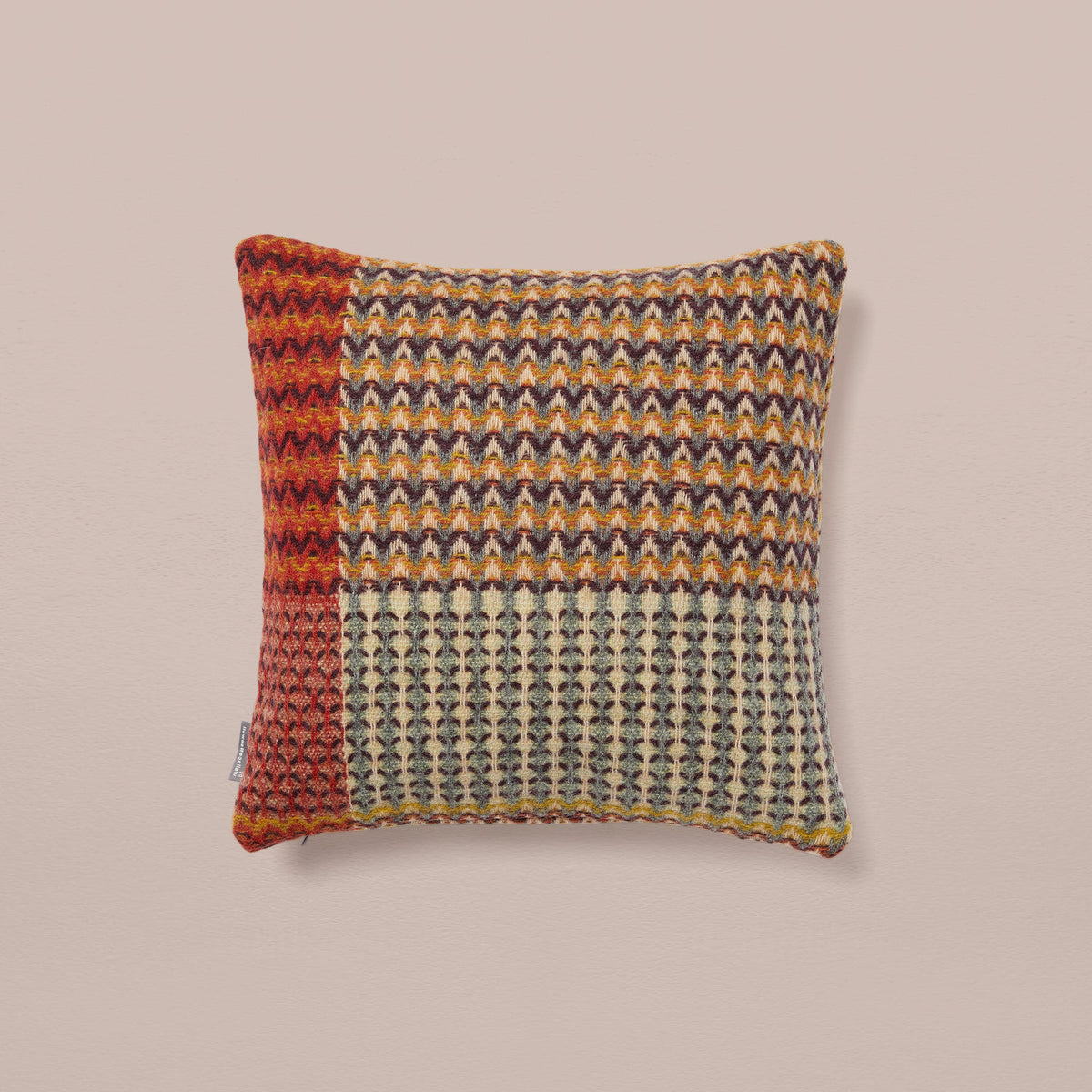 Shetland Wool Ripple Cushion Cover