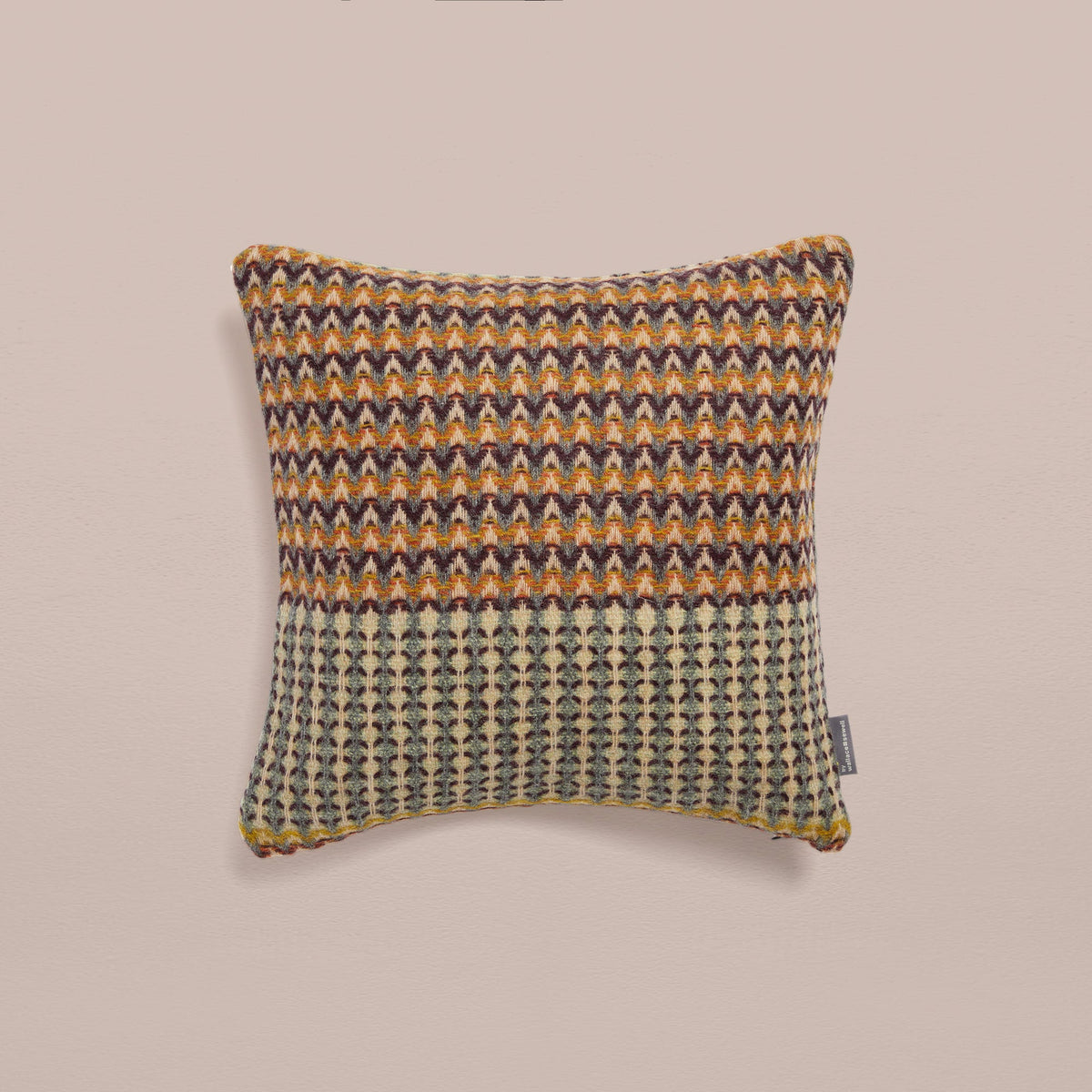 Shetland Wool Ripple Cushion Cover