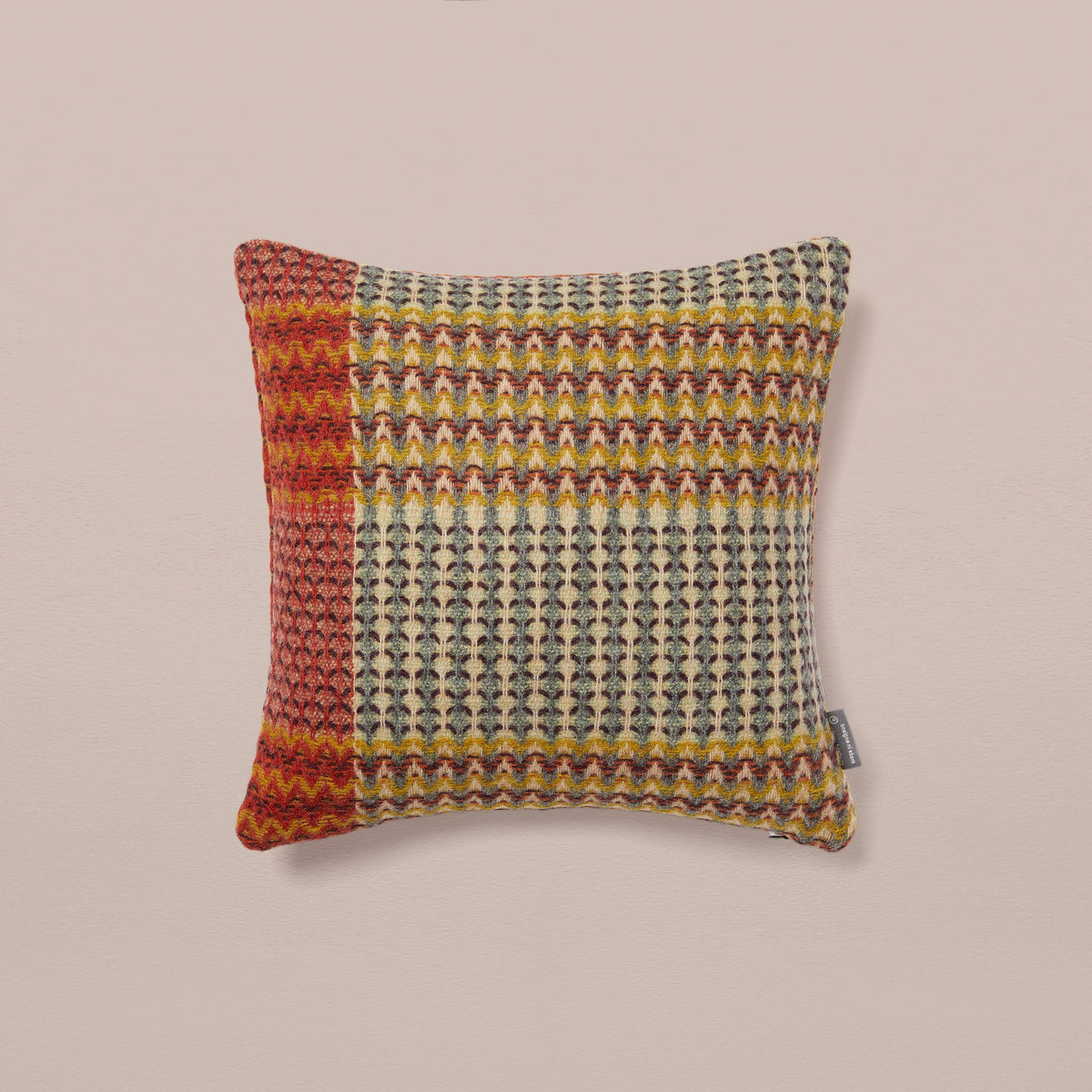 Shetland Wool Ripple Cushion Cover