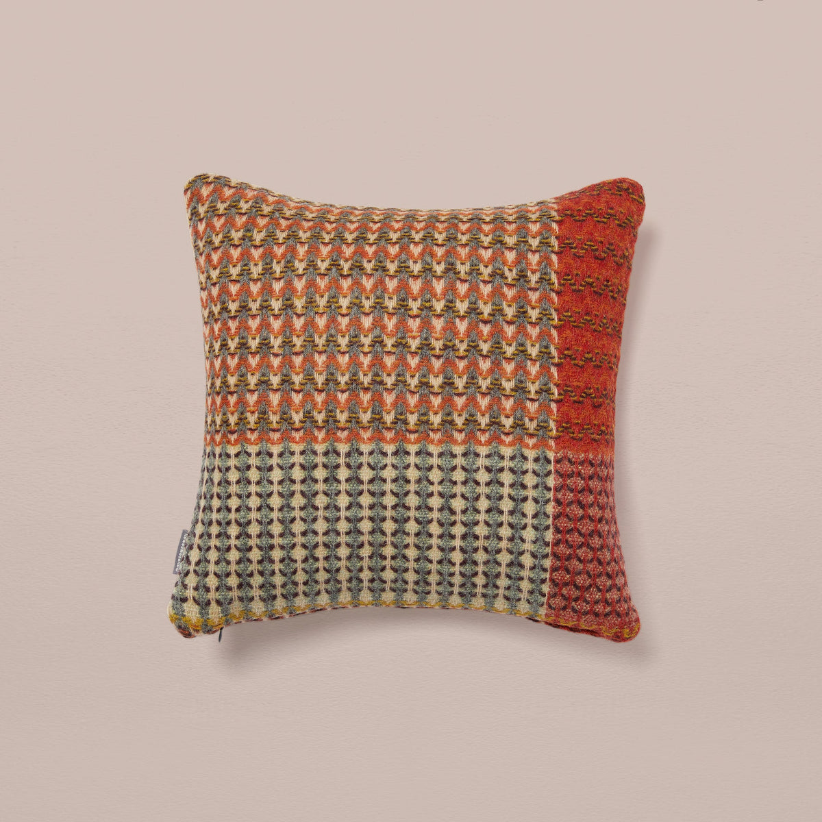 Shetland Wool Ripple Cushion Cover