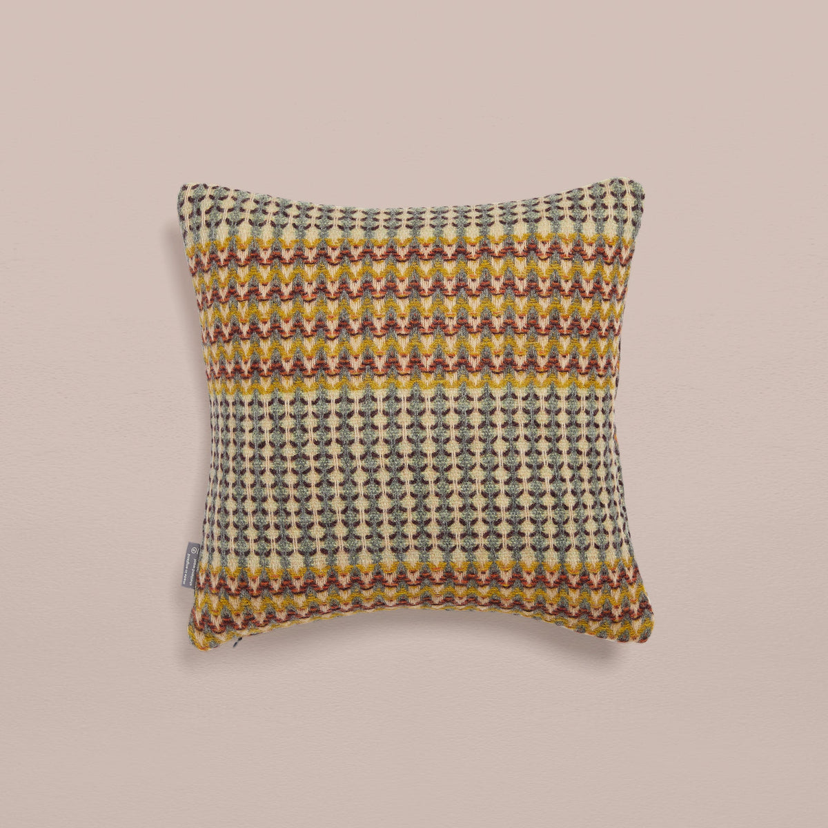 Shetland Wool Ripple Cushion Cover