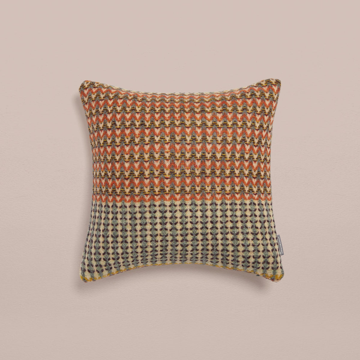 Shetland Wool Ripple Cushion Cover