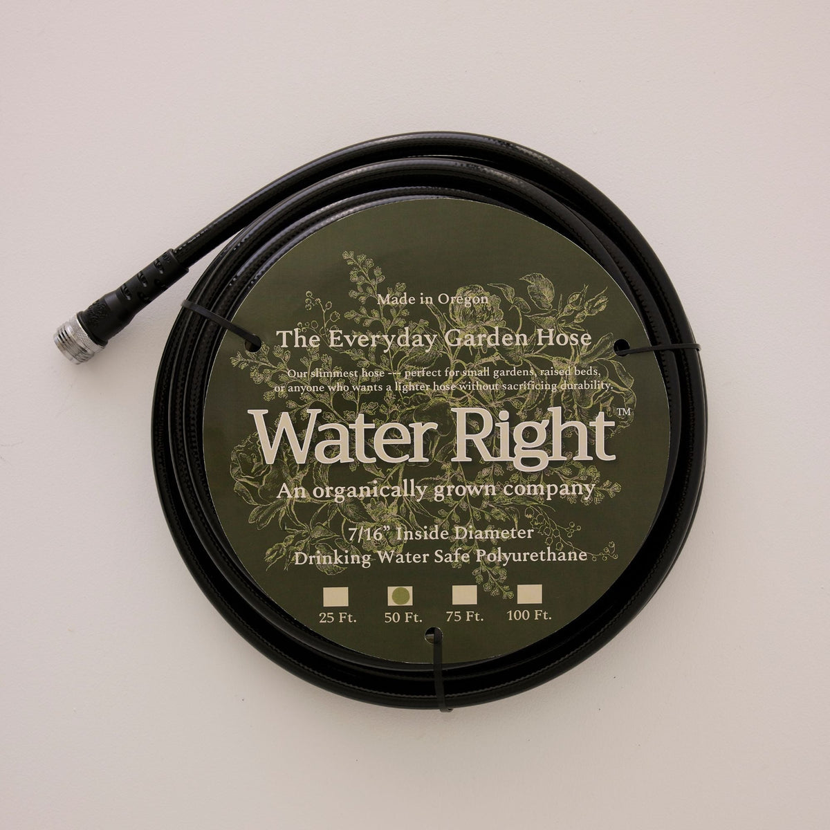 The Everyday Garden Hose - Black - 50 ft