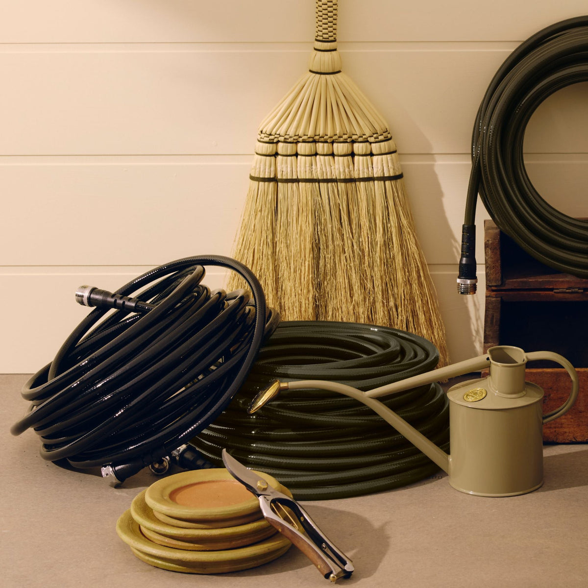 The Everyday Garden Hose - Black - 50 ft