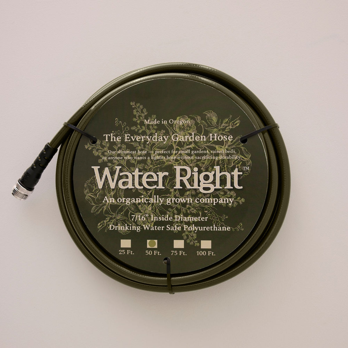 The Everyday Garden Hose - Olive - 50 ft