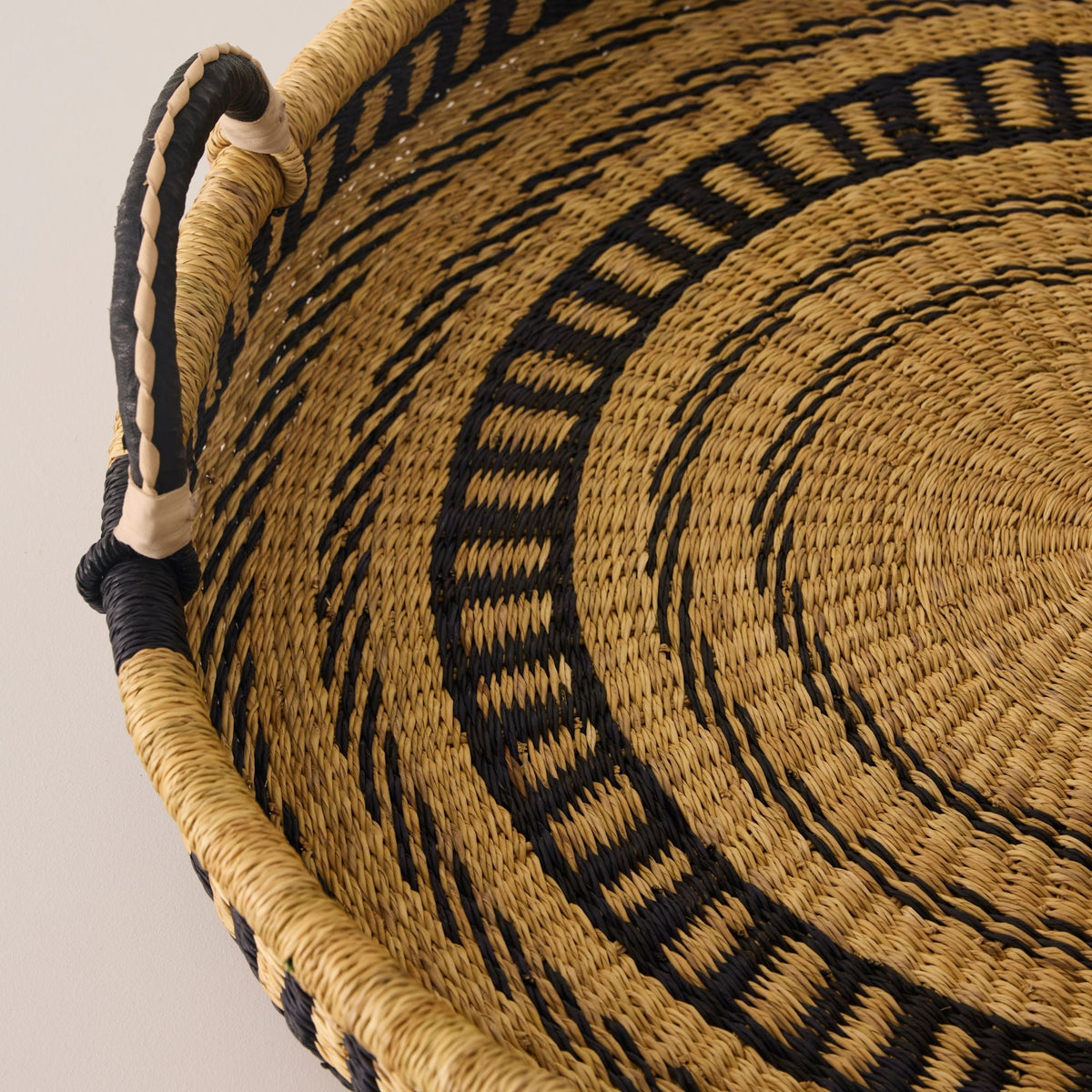 Large Woven Tray Wall Decor