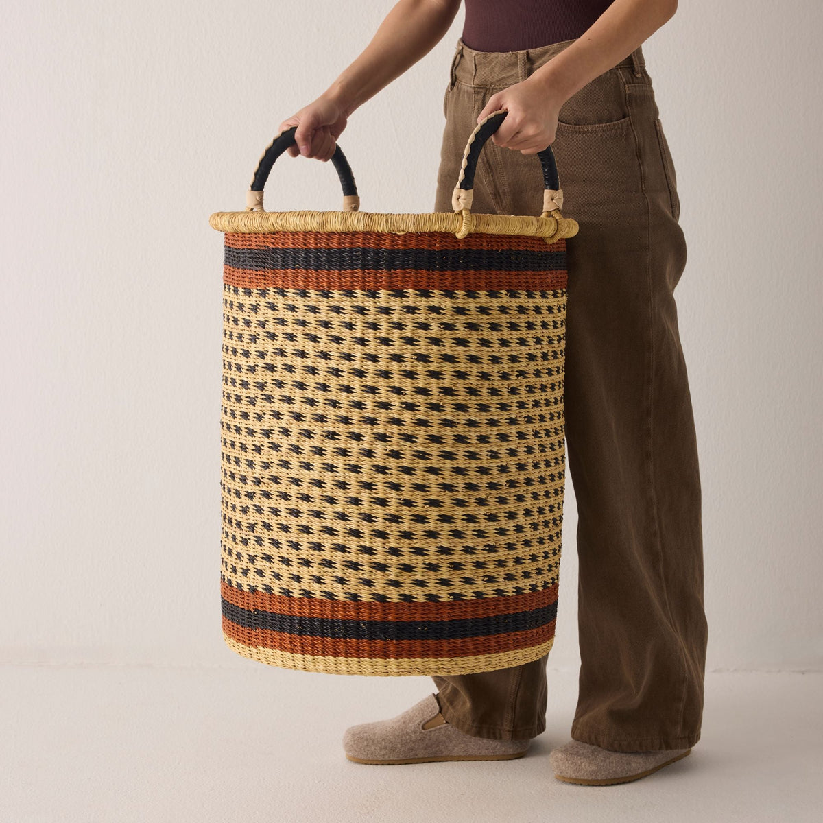 Tall Storage Basket - Exclusive